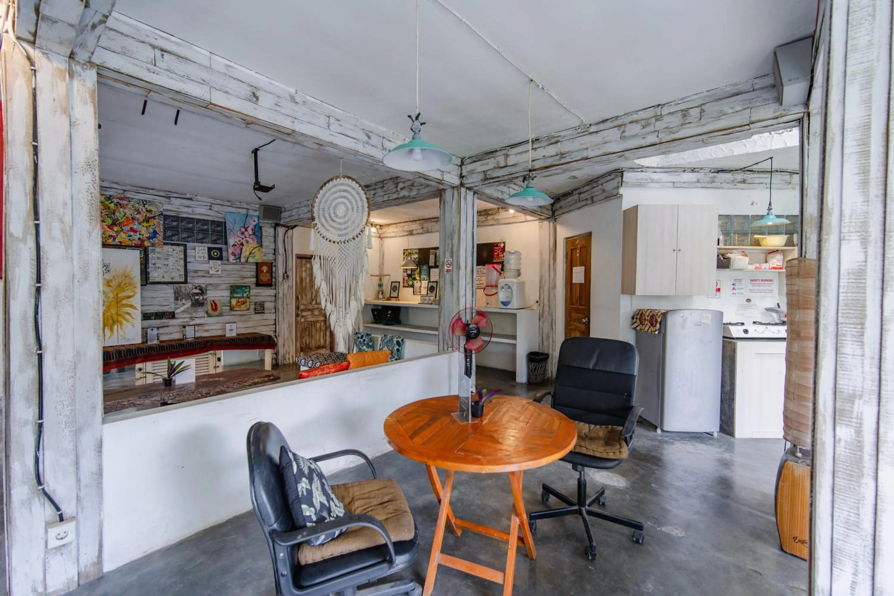 Seating area in The Onion Collective