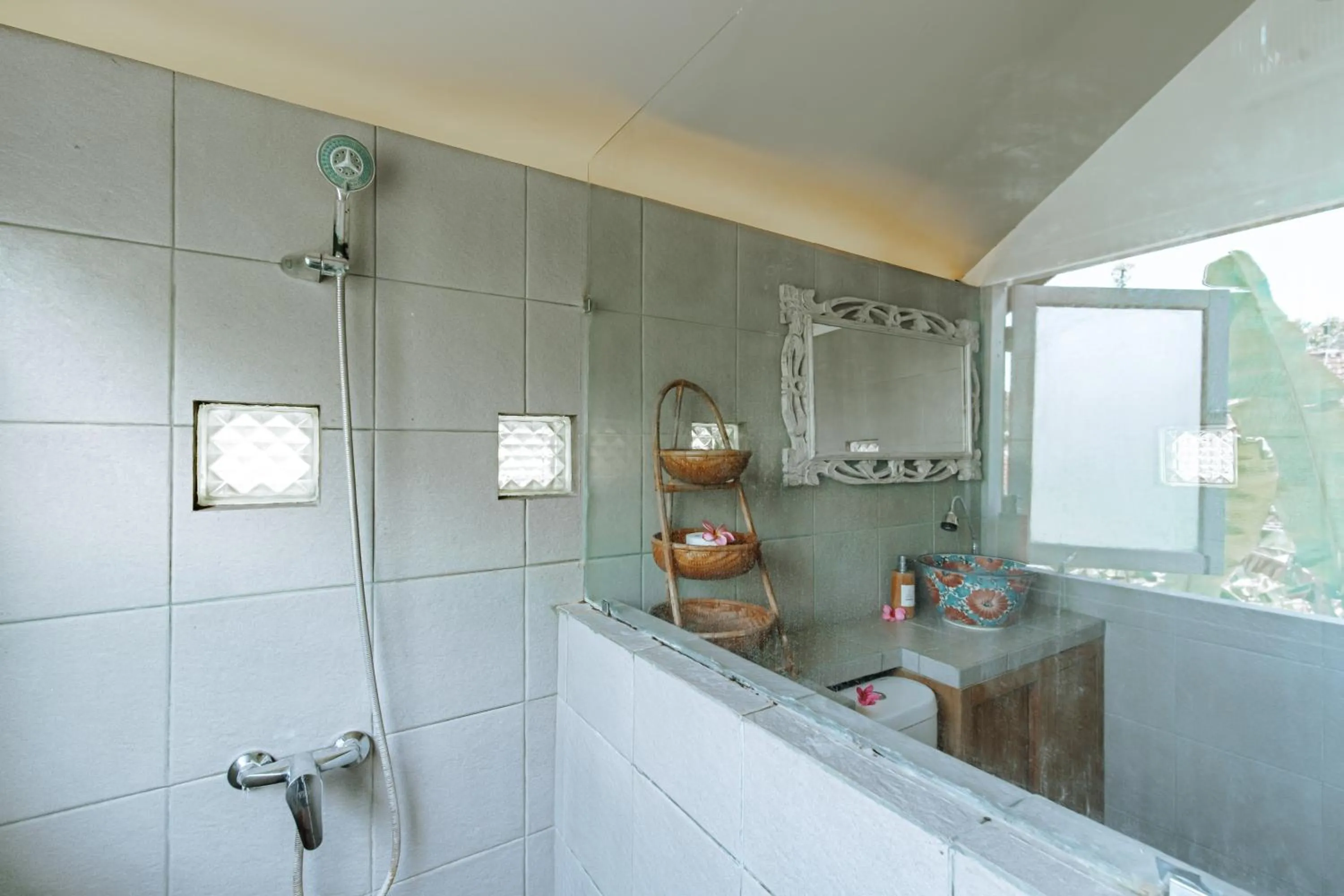 Shower in The Onion Collective