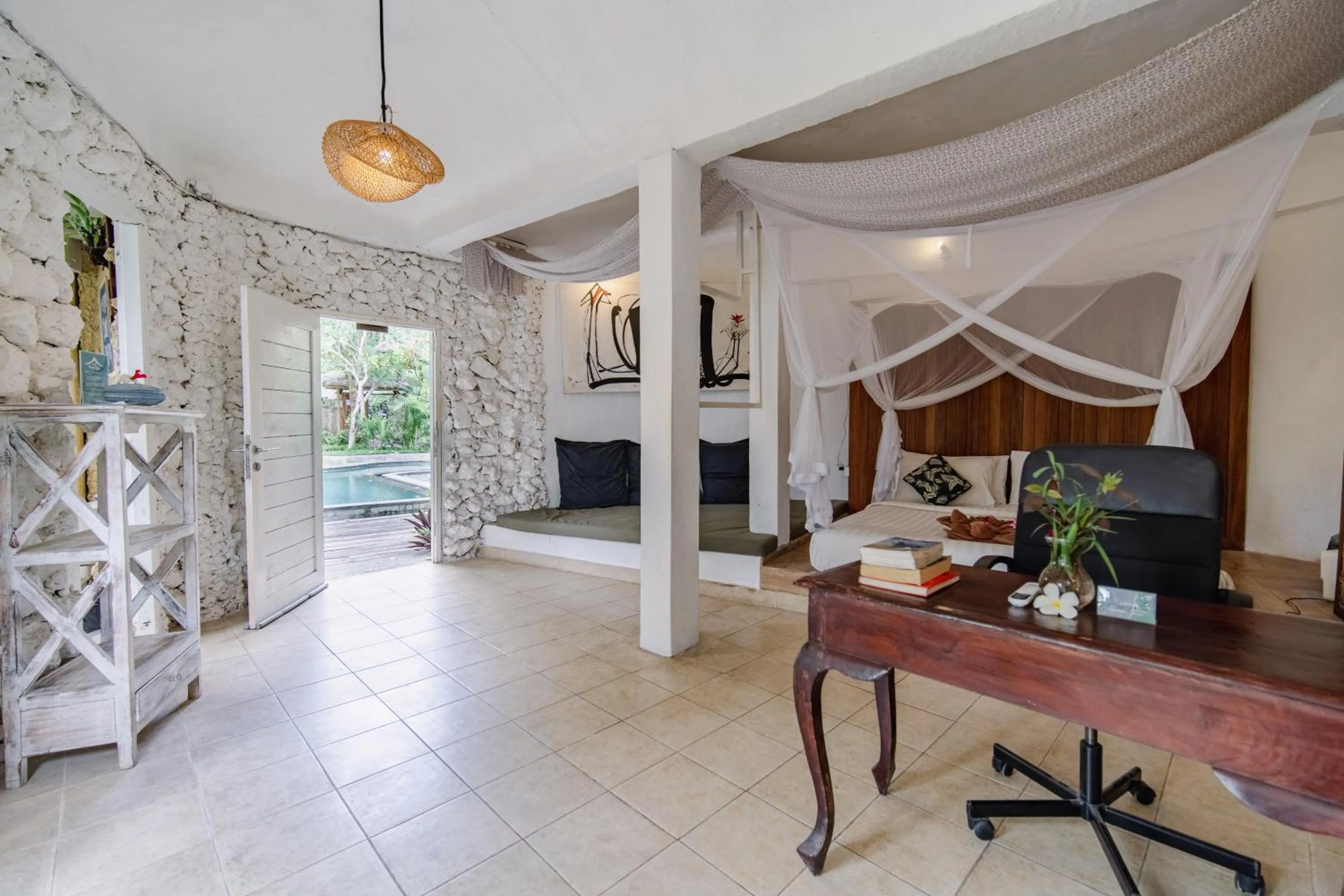 Bedroom in The Onion Collective