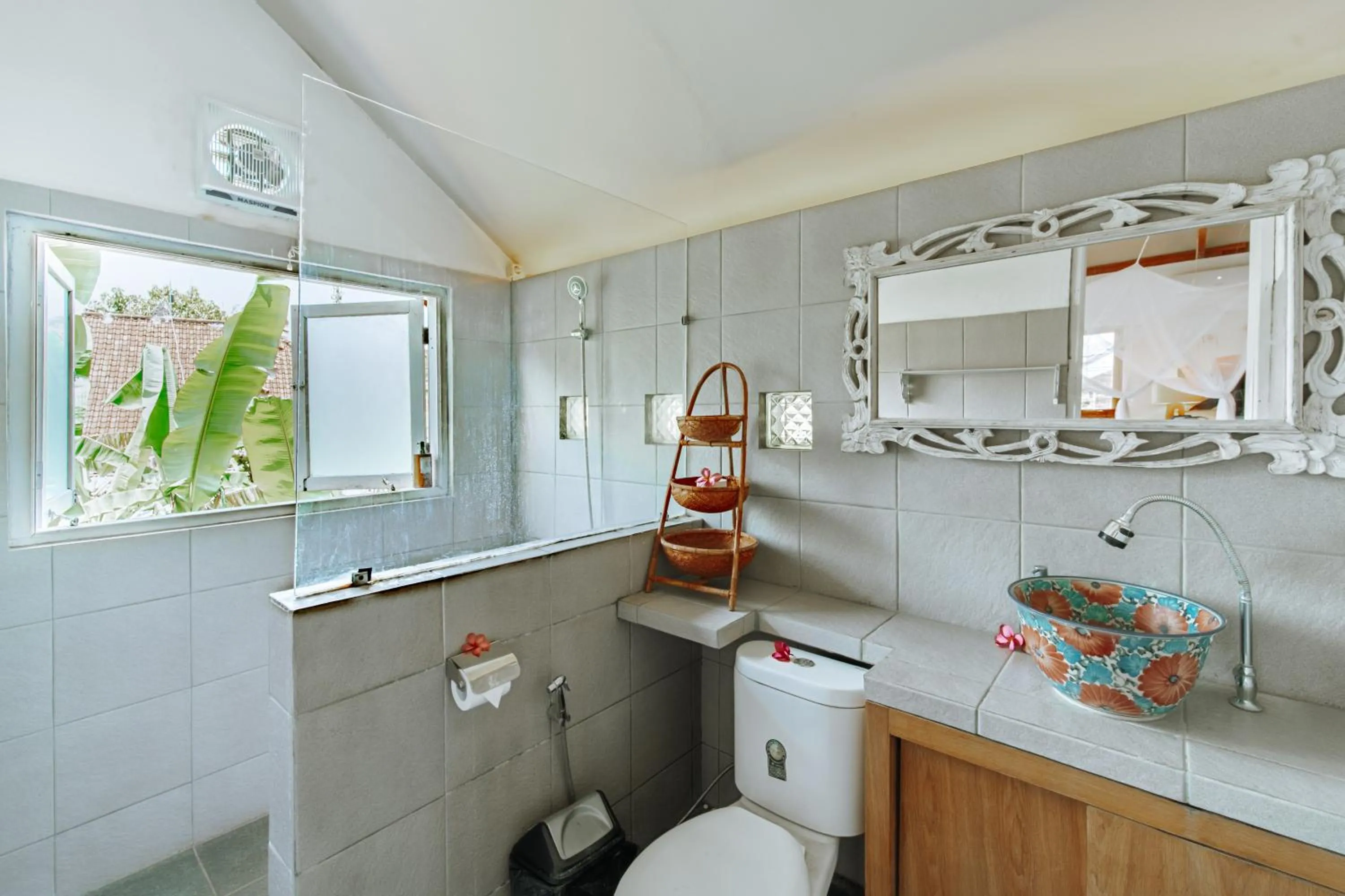 Shower in The Onion Collective