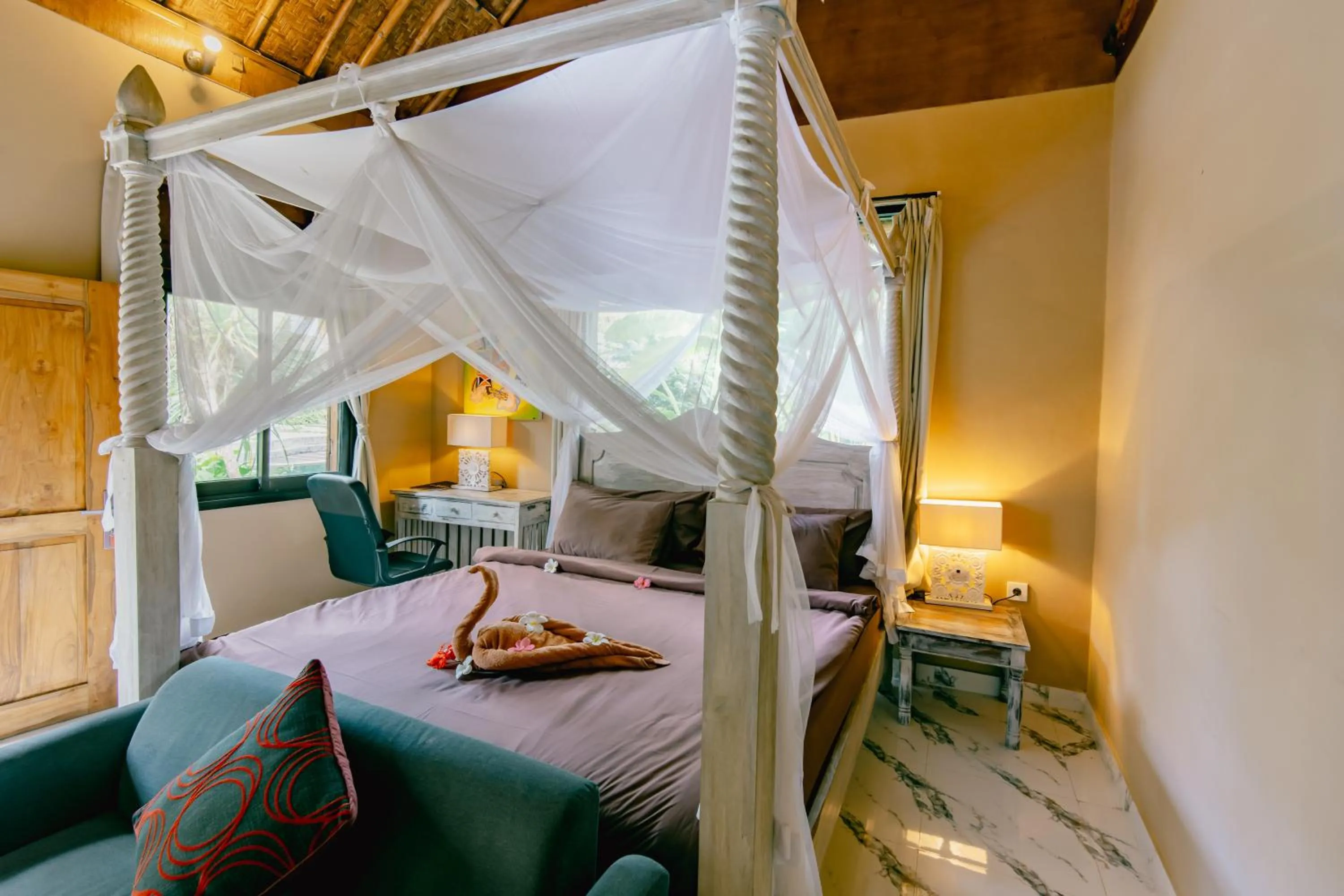 Bed in The Onion Collective