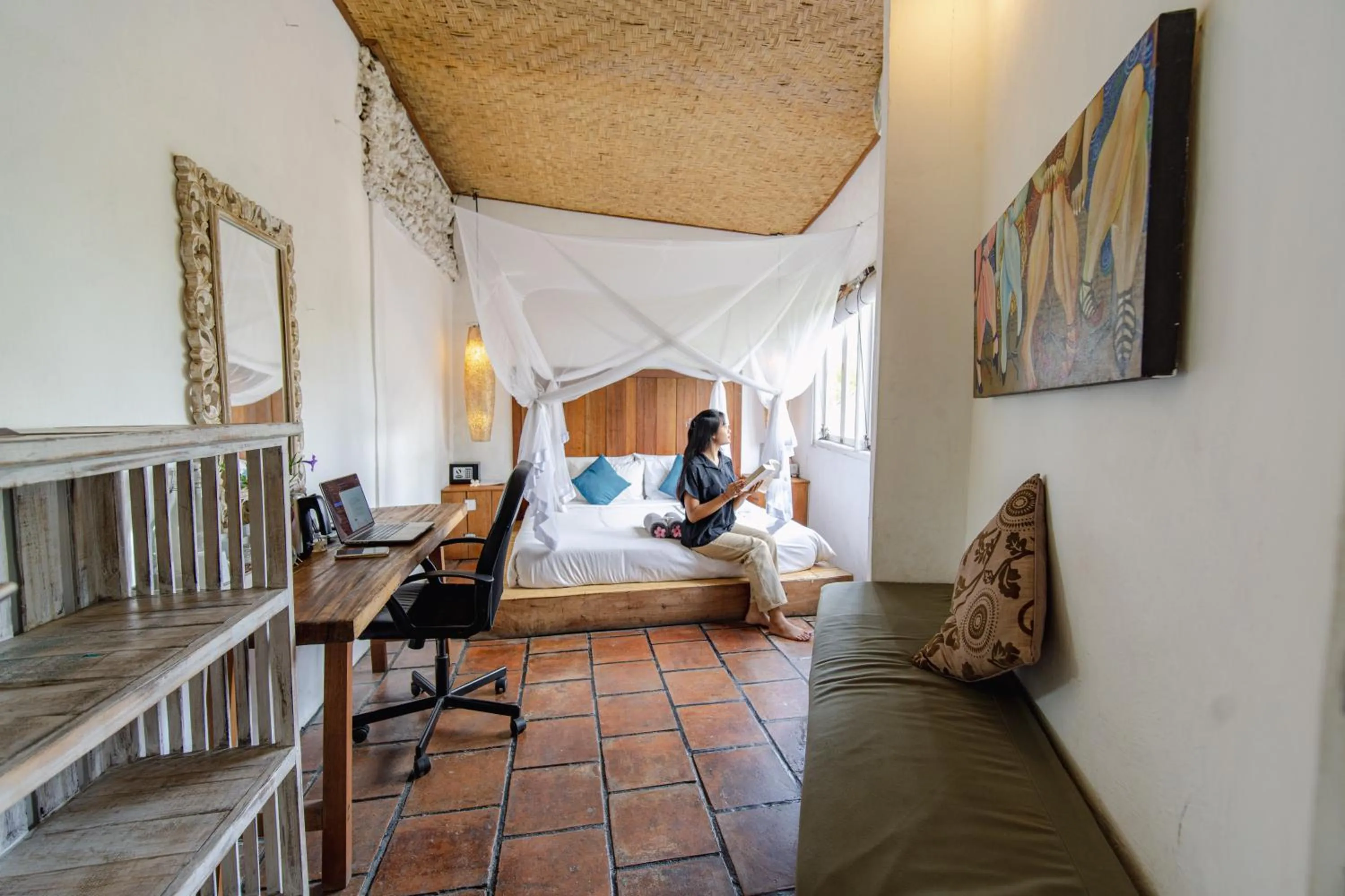 Bed in The Onion Collective