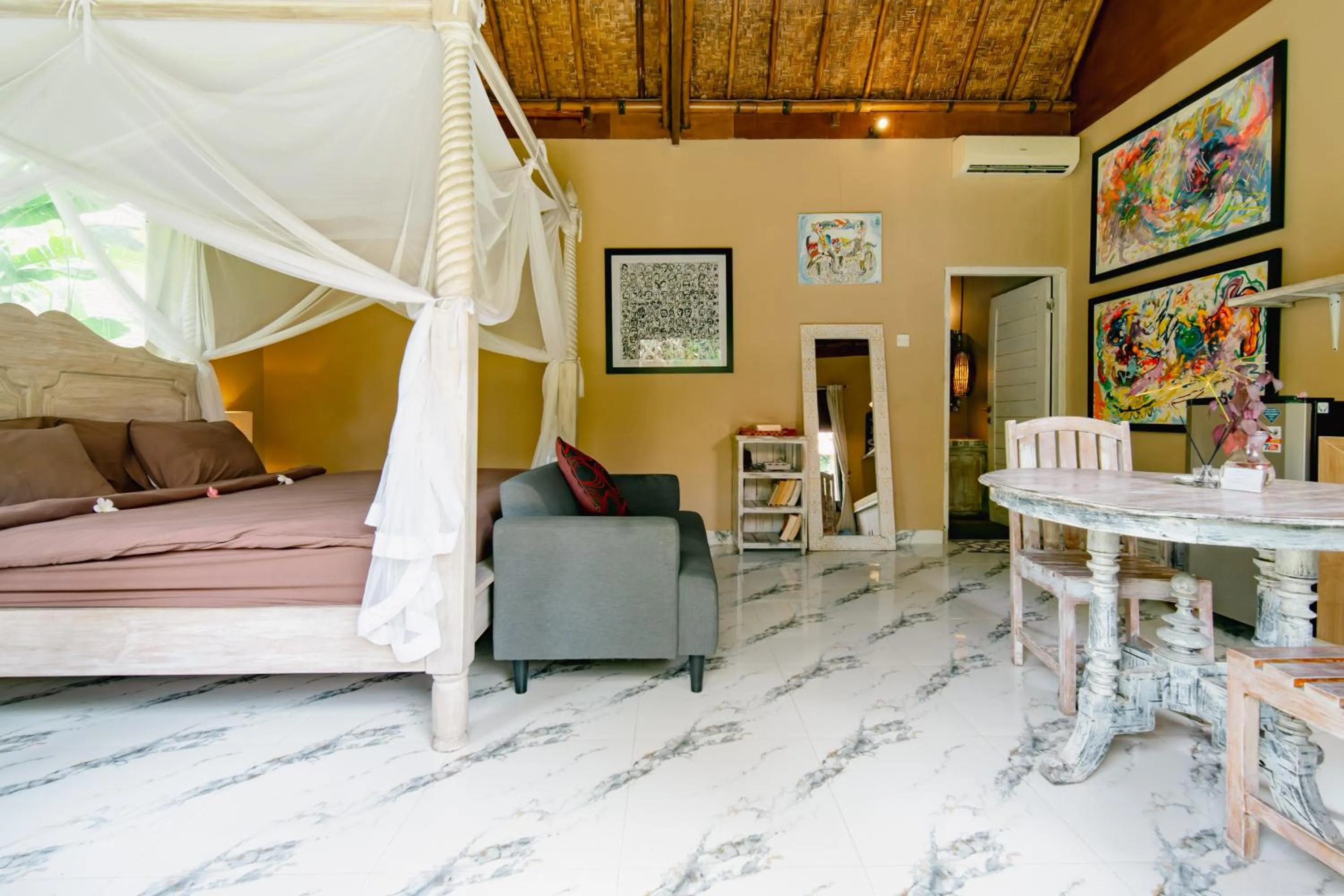 Seating area in The Onion Collective