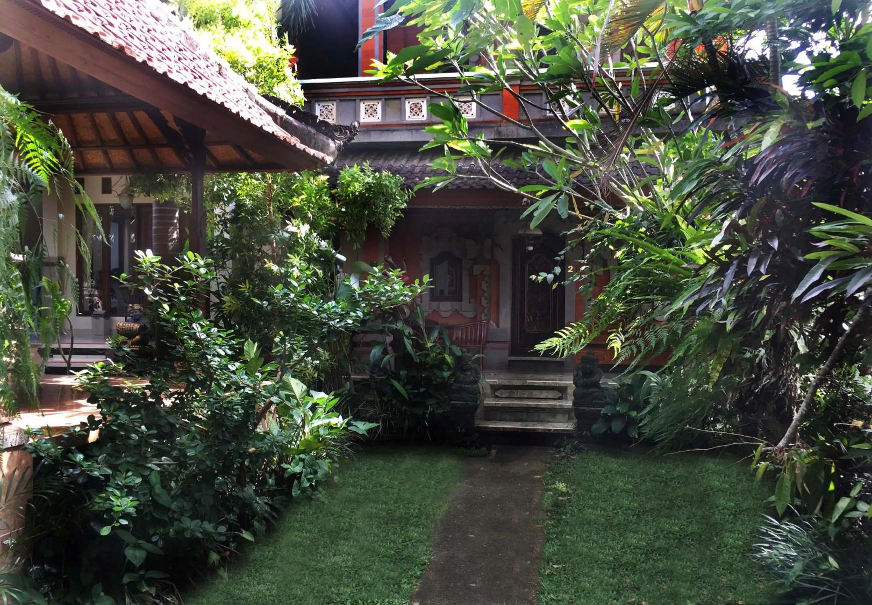 Garden in Bagus Homestay
