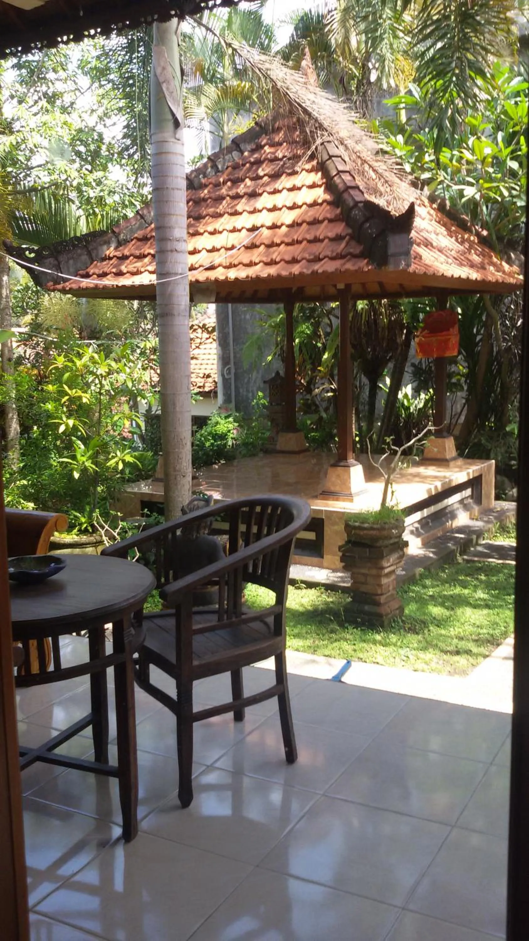 Garden in Bagus Homestay