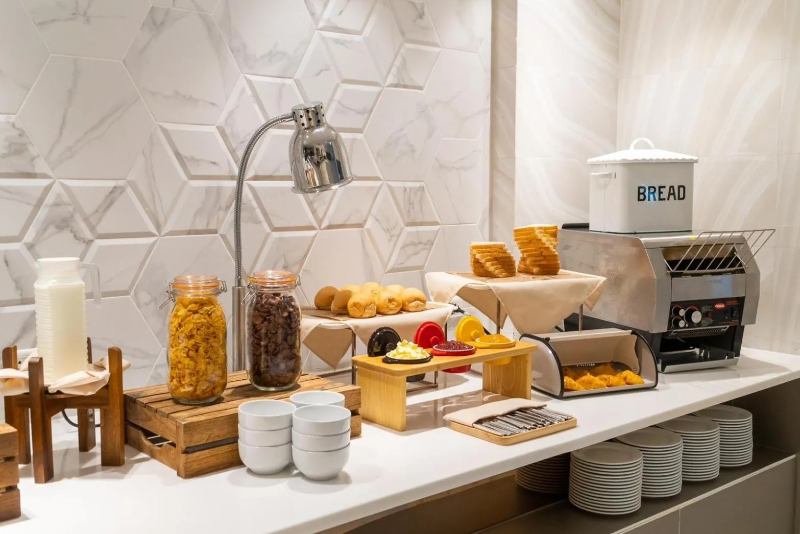 Breakfast in Hotel JAL City Bangkok