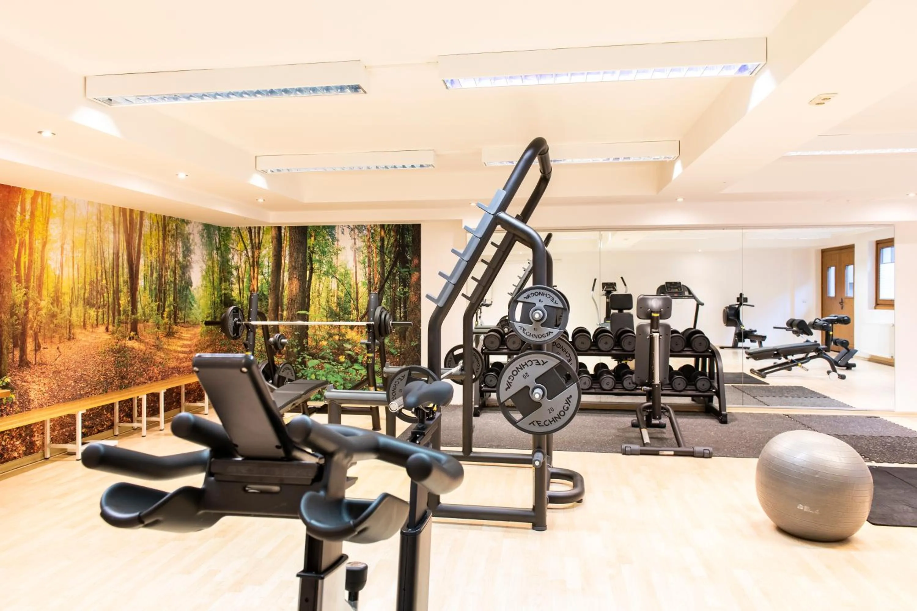 Fitness centre/facilities in Der Reschenhof