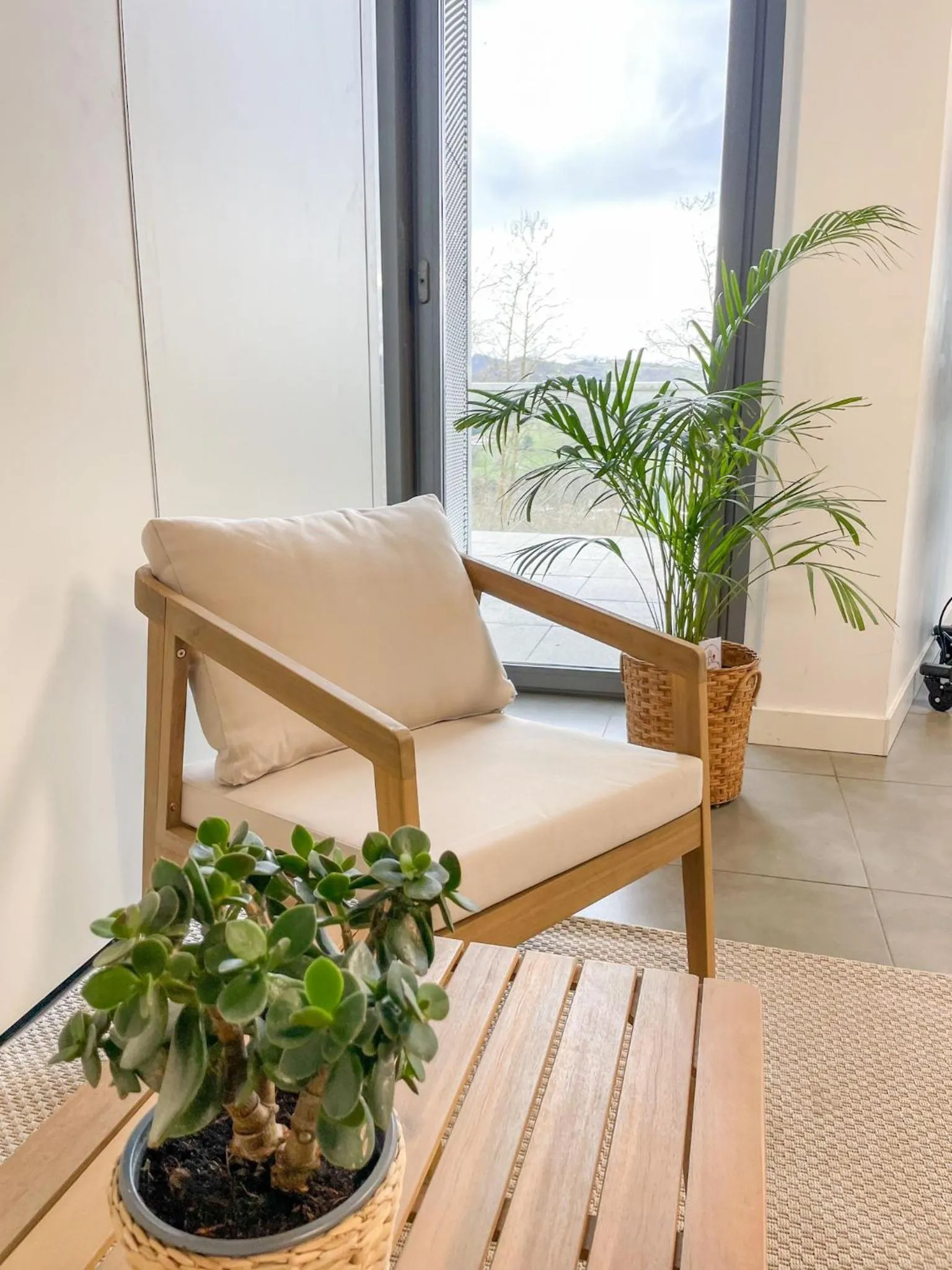 Living room in UBA Hostel