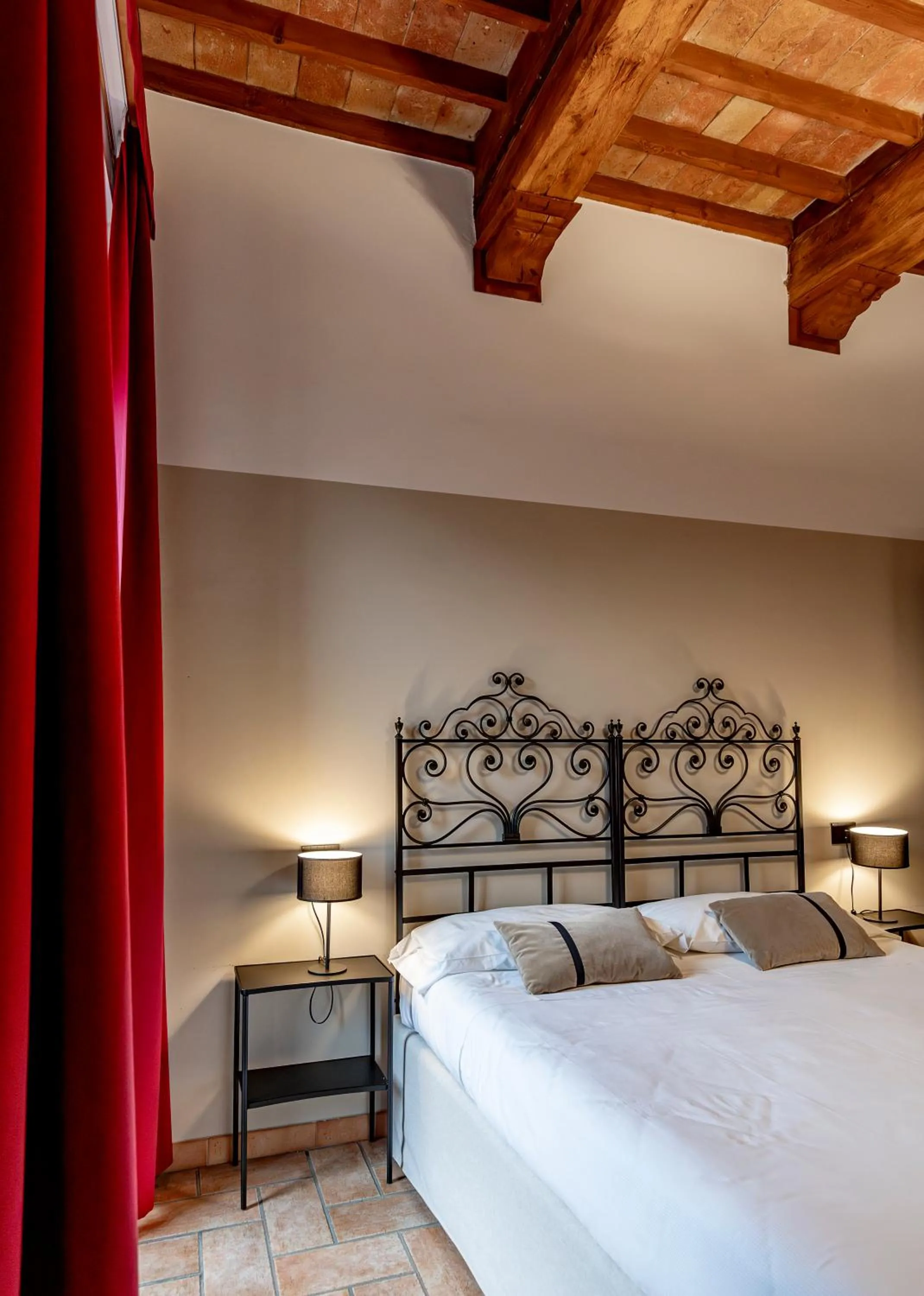 Bed in Hotel San Marco