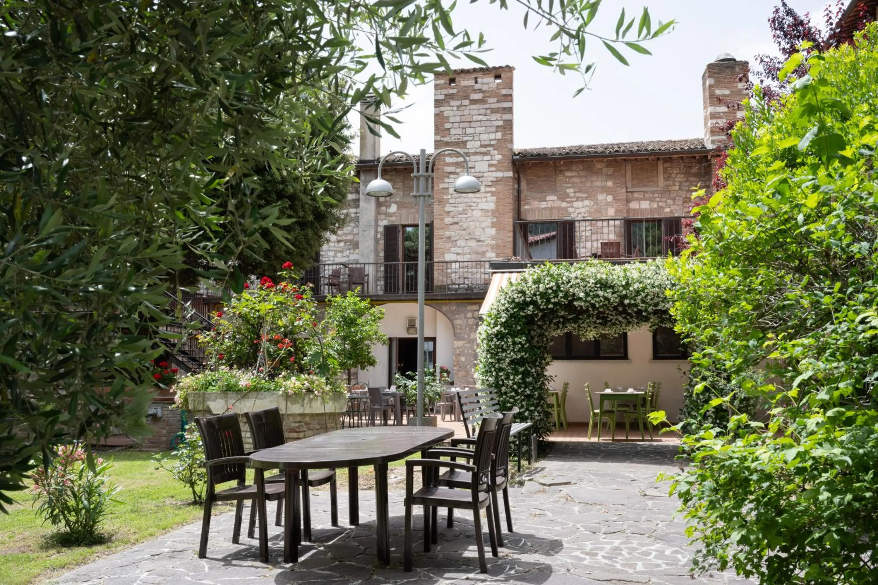 Dining area in Hotel San Marco