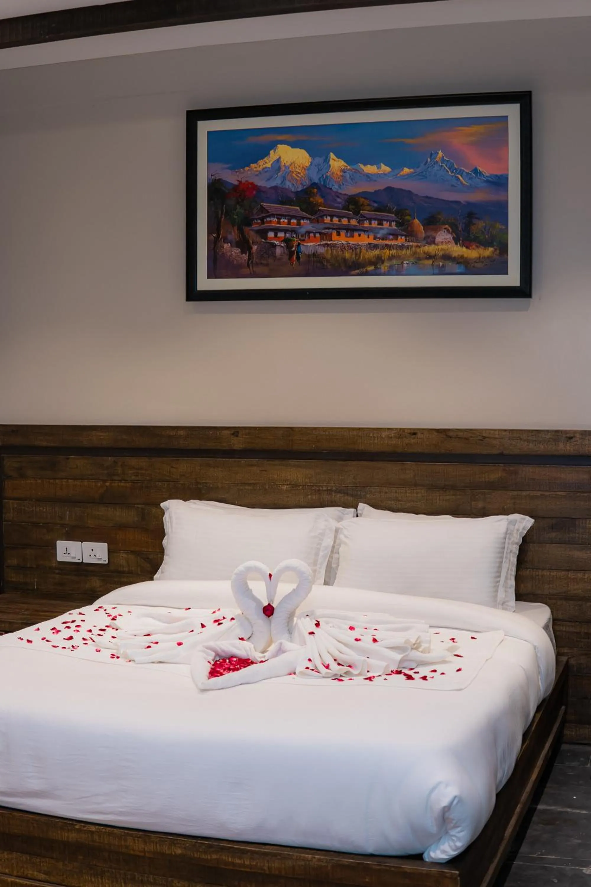 Bed in Raniban Retreat