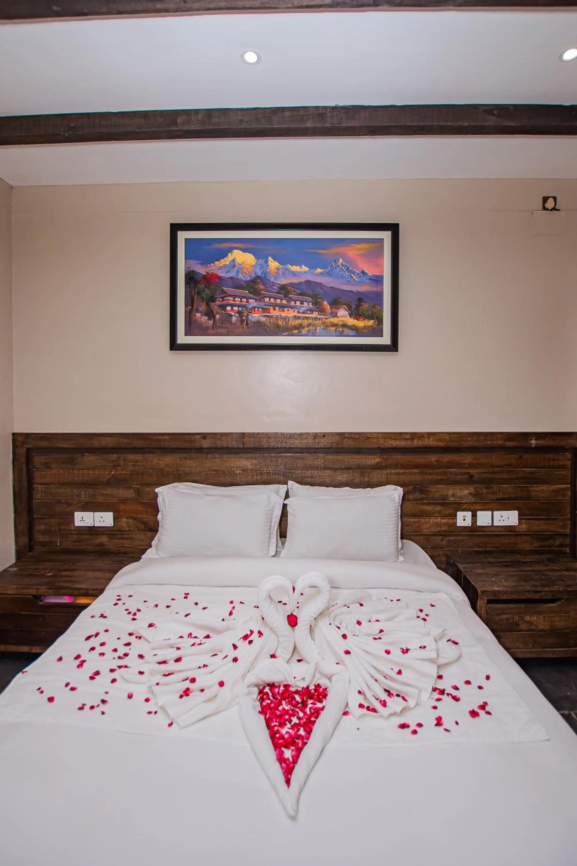 Bed in Raniban Retreat