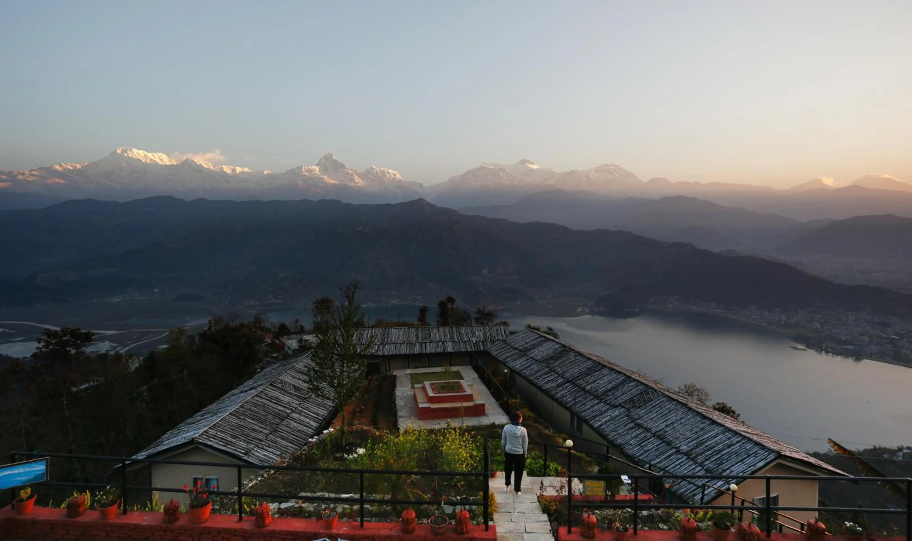 Facade/entrance in Raniban Retreat