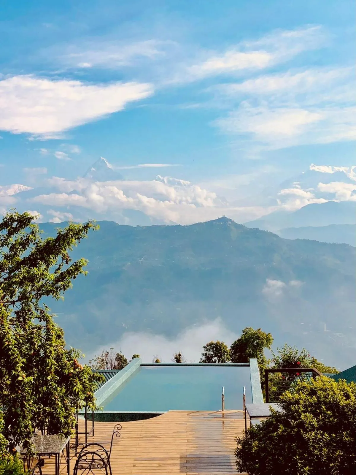 Mountain view in Raniban Retreat