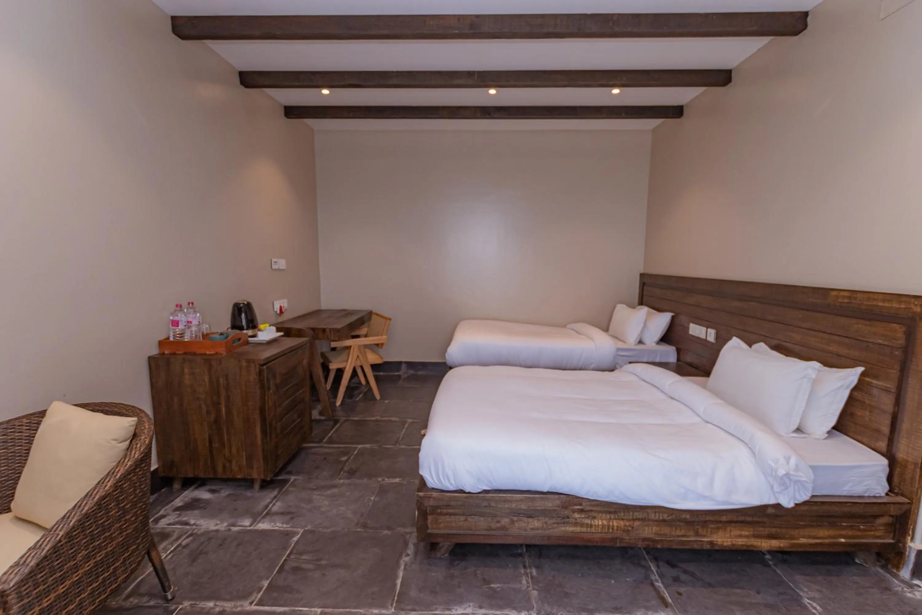 Bedroom, Bed in Raniban Retreat