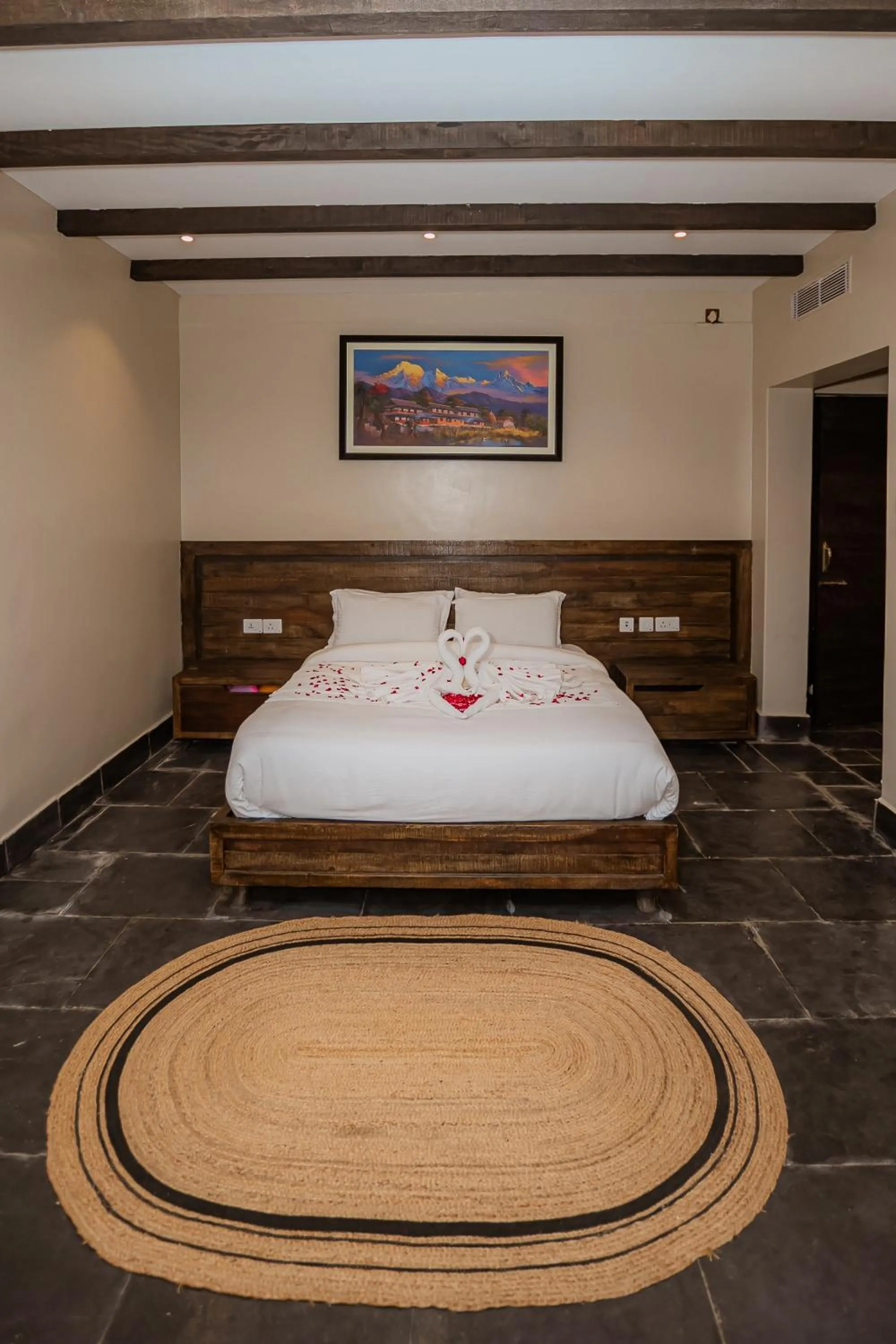 Bedroom, Bed in Raniban Retreat