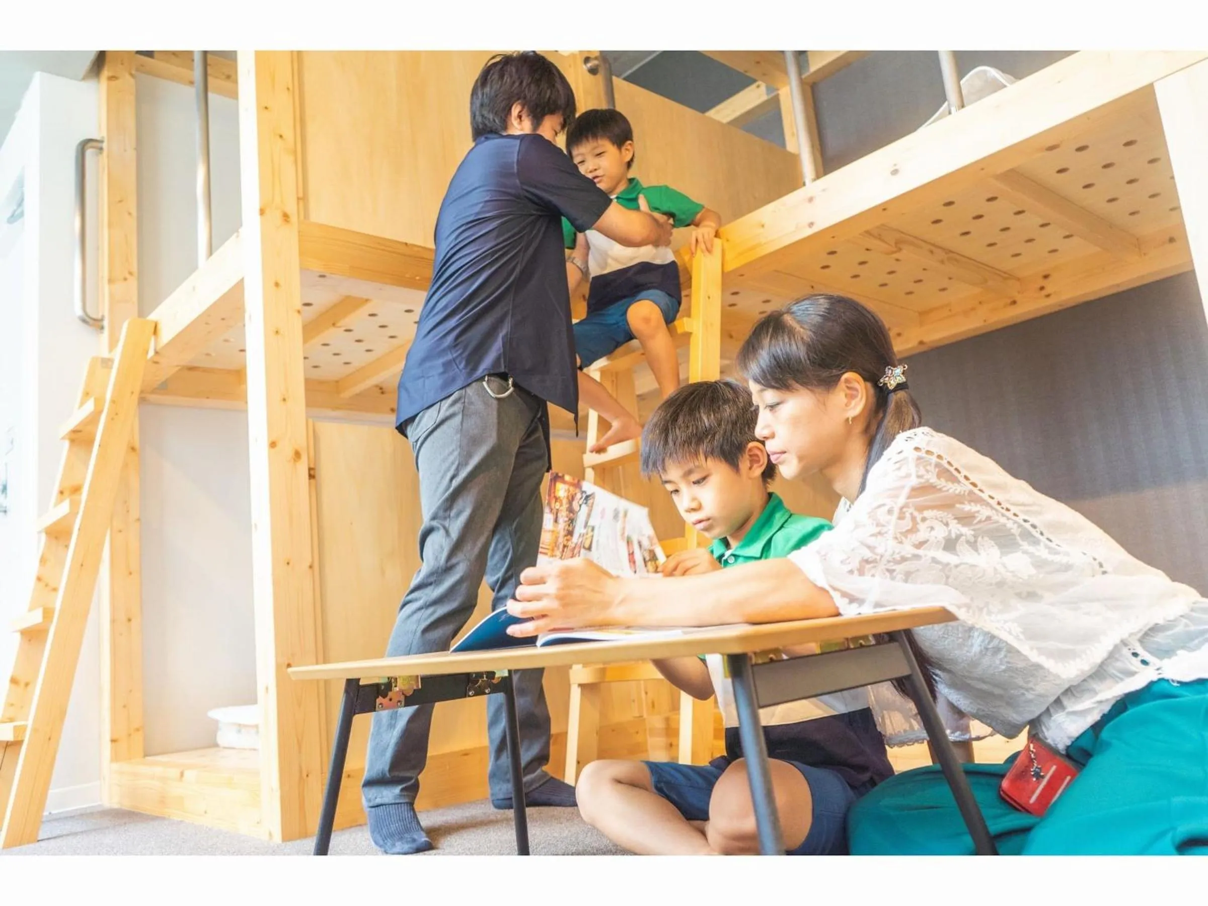 Family in GRAND HOSTEL LDK Osaka Shinsaibashi - Former The Stay OSAKA Shinsaibashi