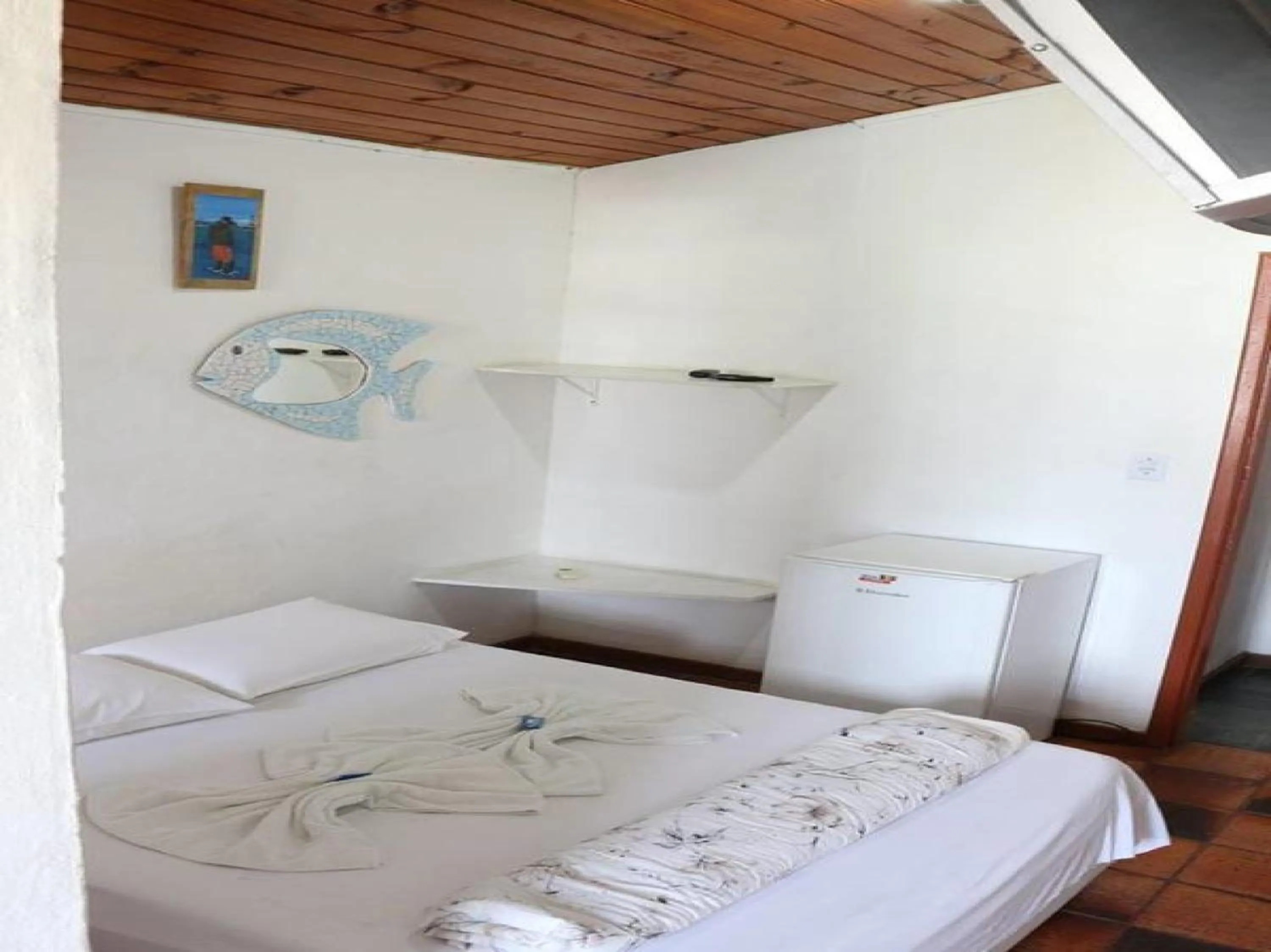 Bedroom, Bed in Pousada Trevo Do Barbuda