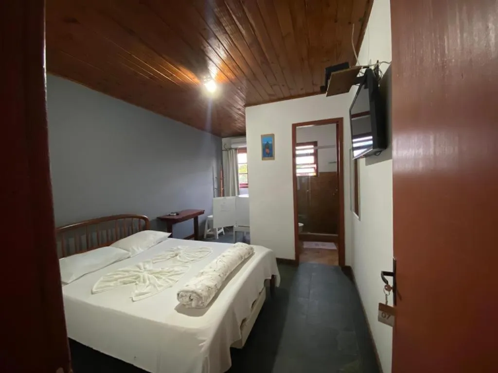 Bed in Pousada Trevo Do Barbuda