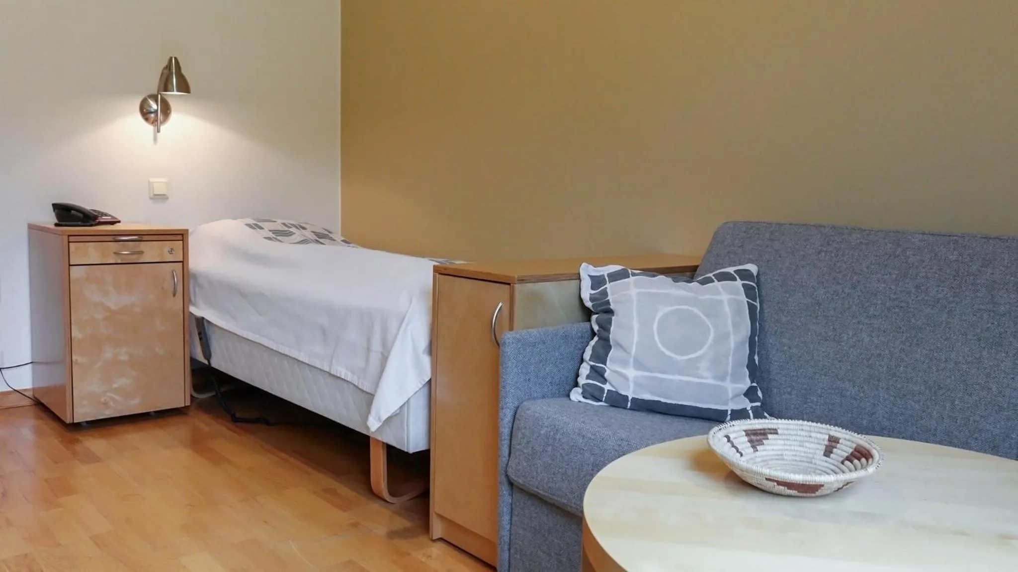 Photo of the whole room, Bed in Unicare Røros Gjesteovernatting