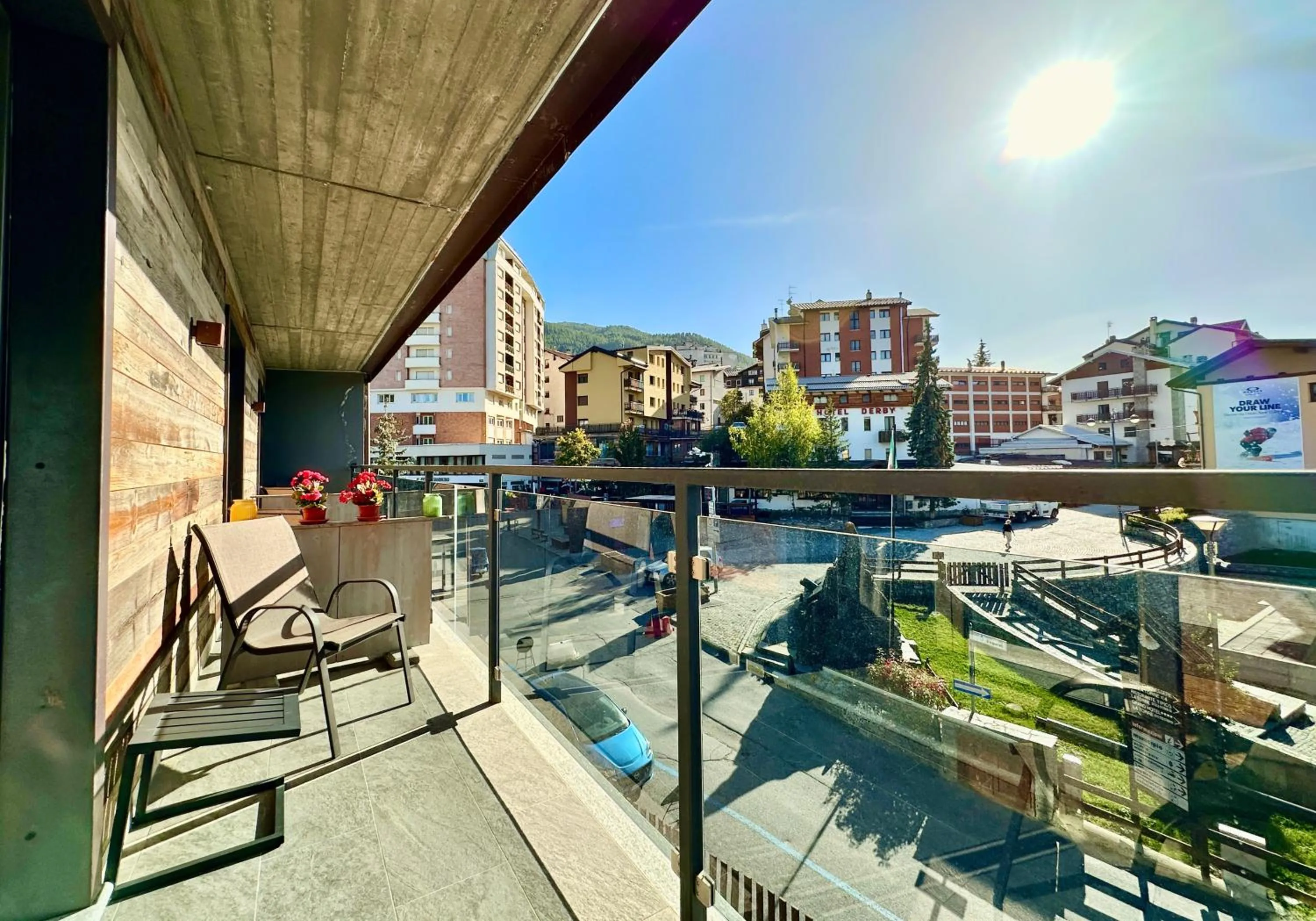 City view in Du Parc Hotel