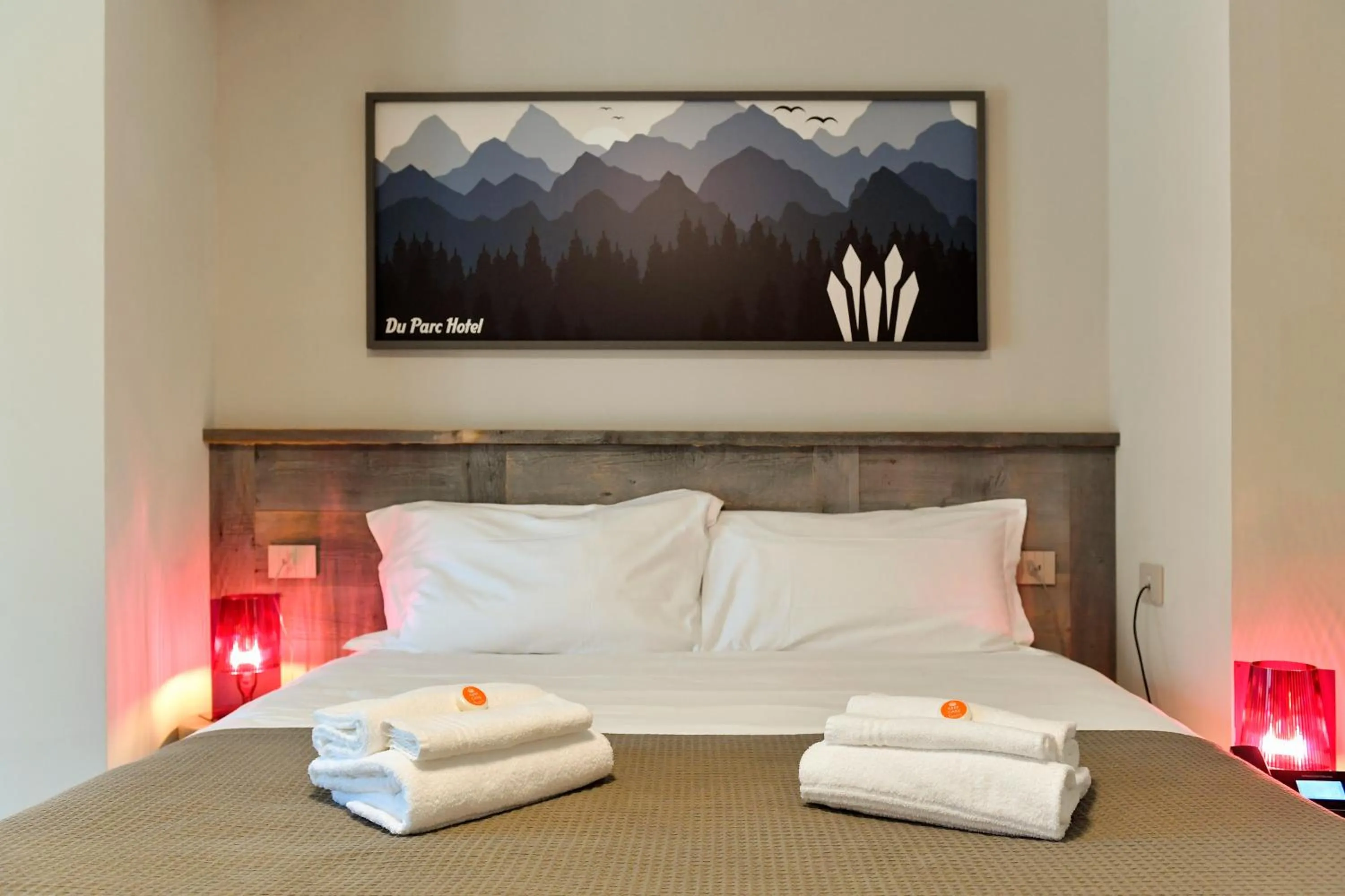 Bed in Du Parc Hotel