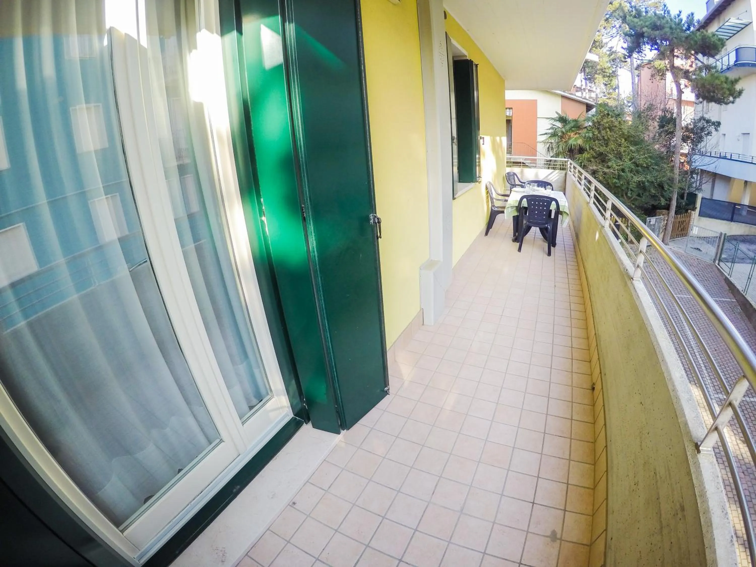 Balcony/Terrace in Residence Solemar - Agenzia Cocal