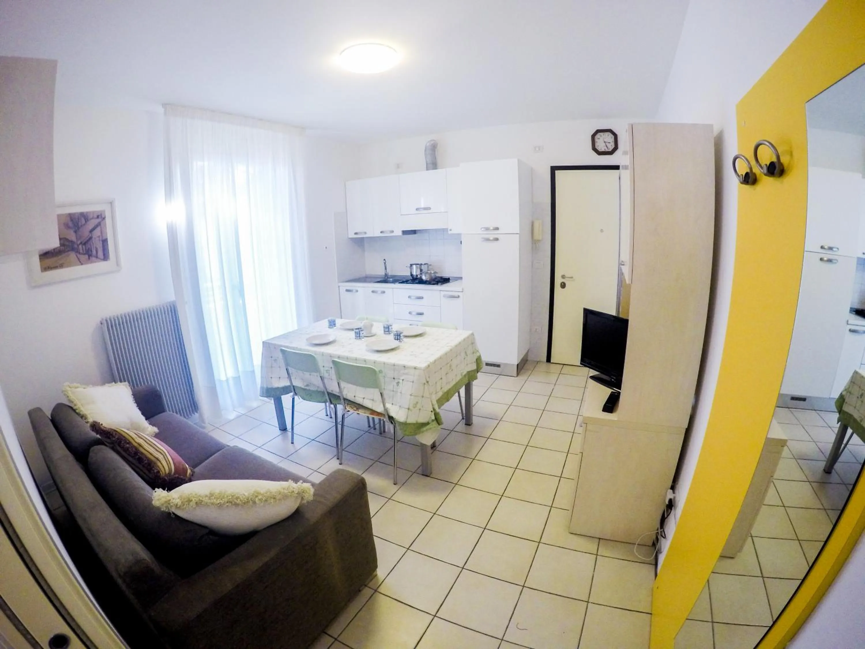 Kitchen or kitchenette in Residence Solemar - Agenzia Cocal