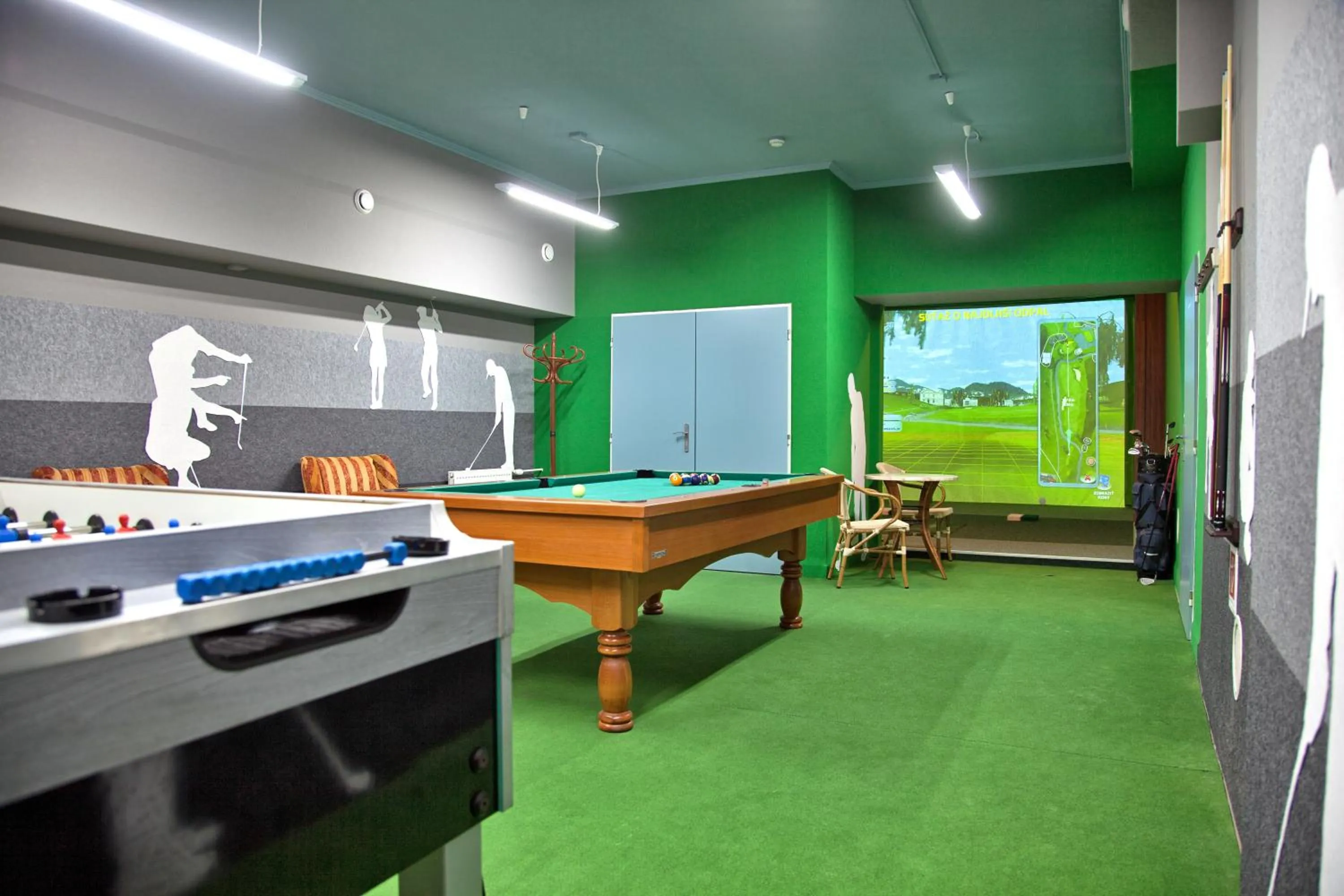 Billiard, Billiards in Hotel sv. Ludmila