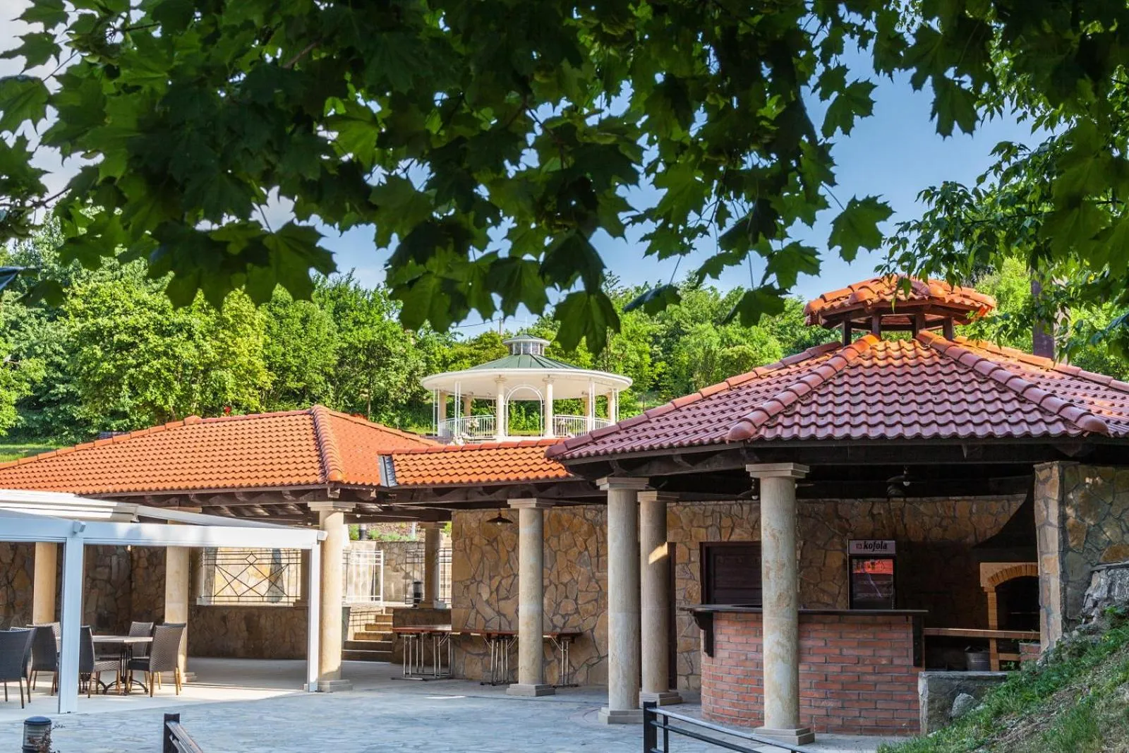 BBQ facilities, Property Building in Hotel sv. Ludmila
