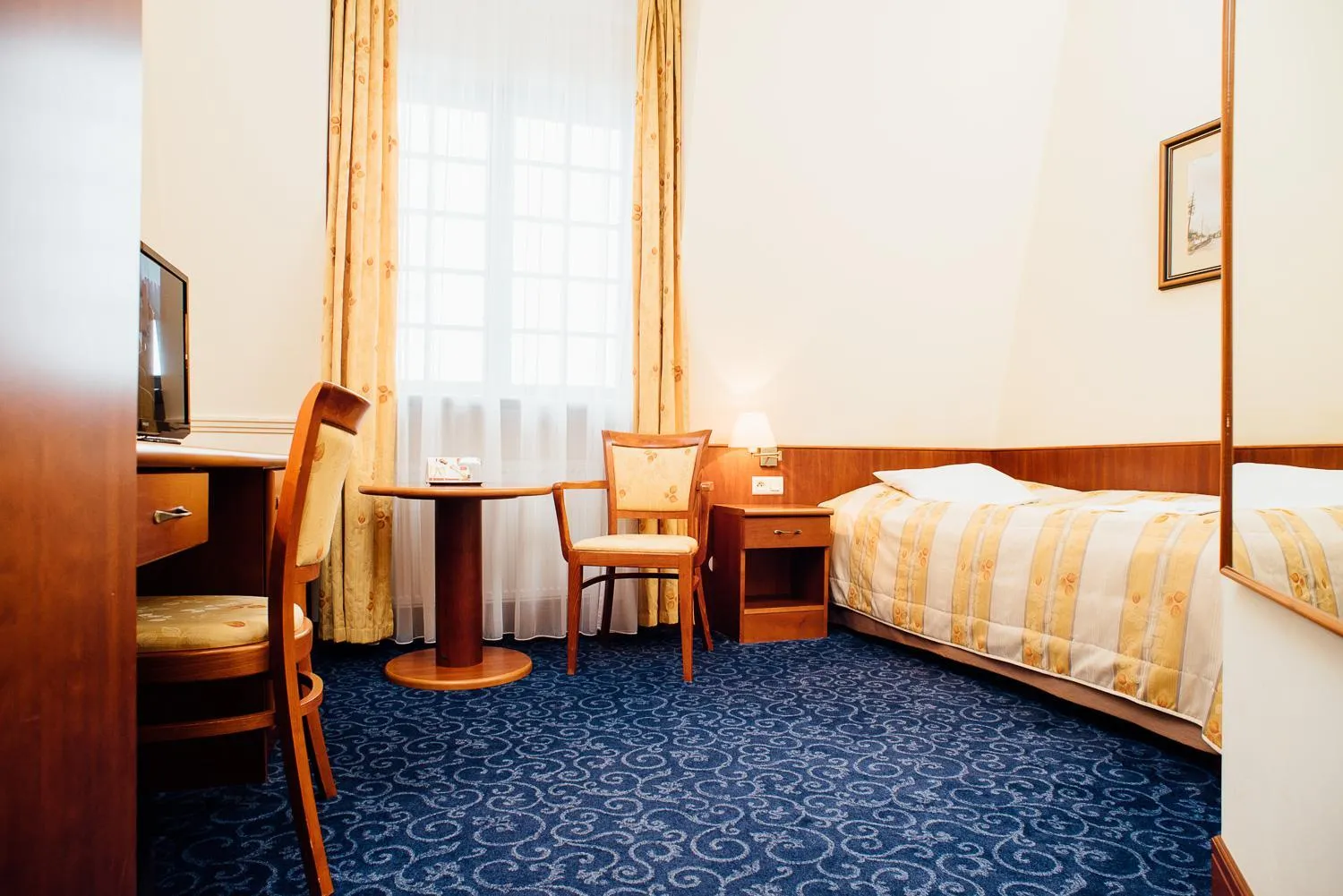 Seating area, Bed in Hotel sv. Ludmila