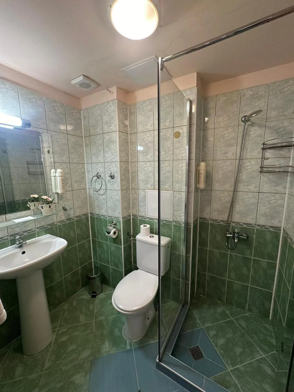 Shower in Central Plaza Hotel