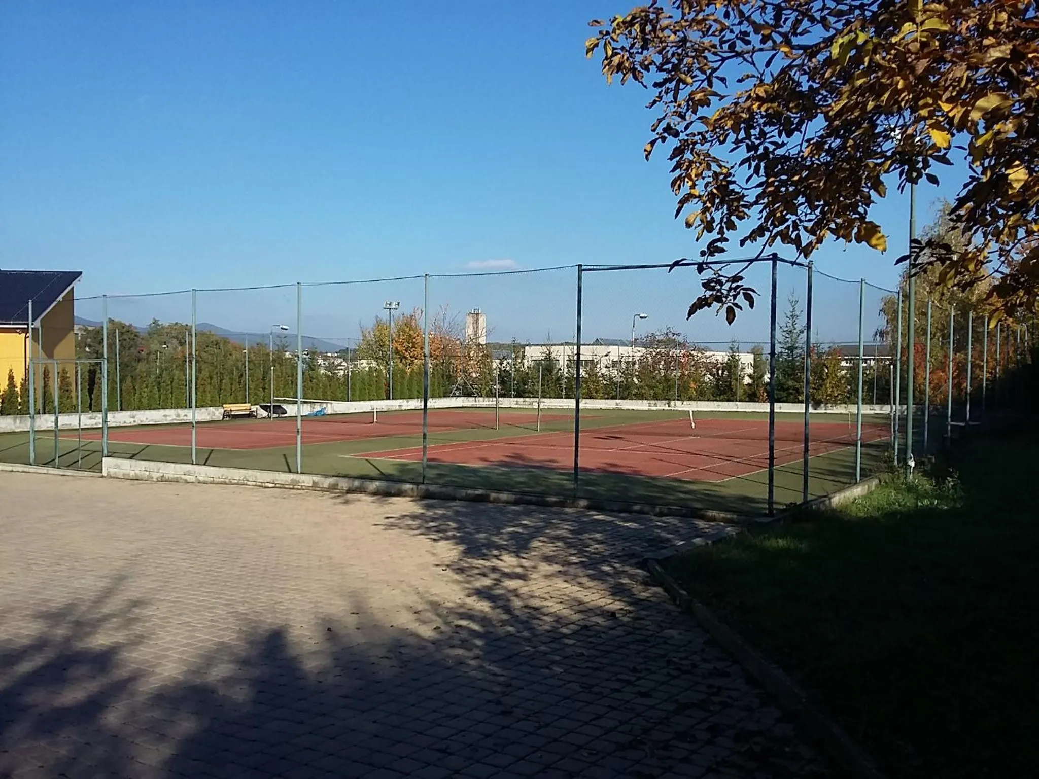 Tennis court in Hotel Auto Jas