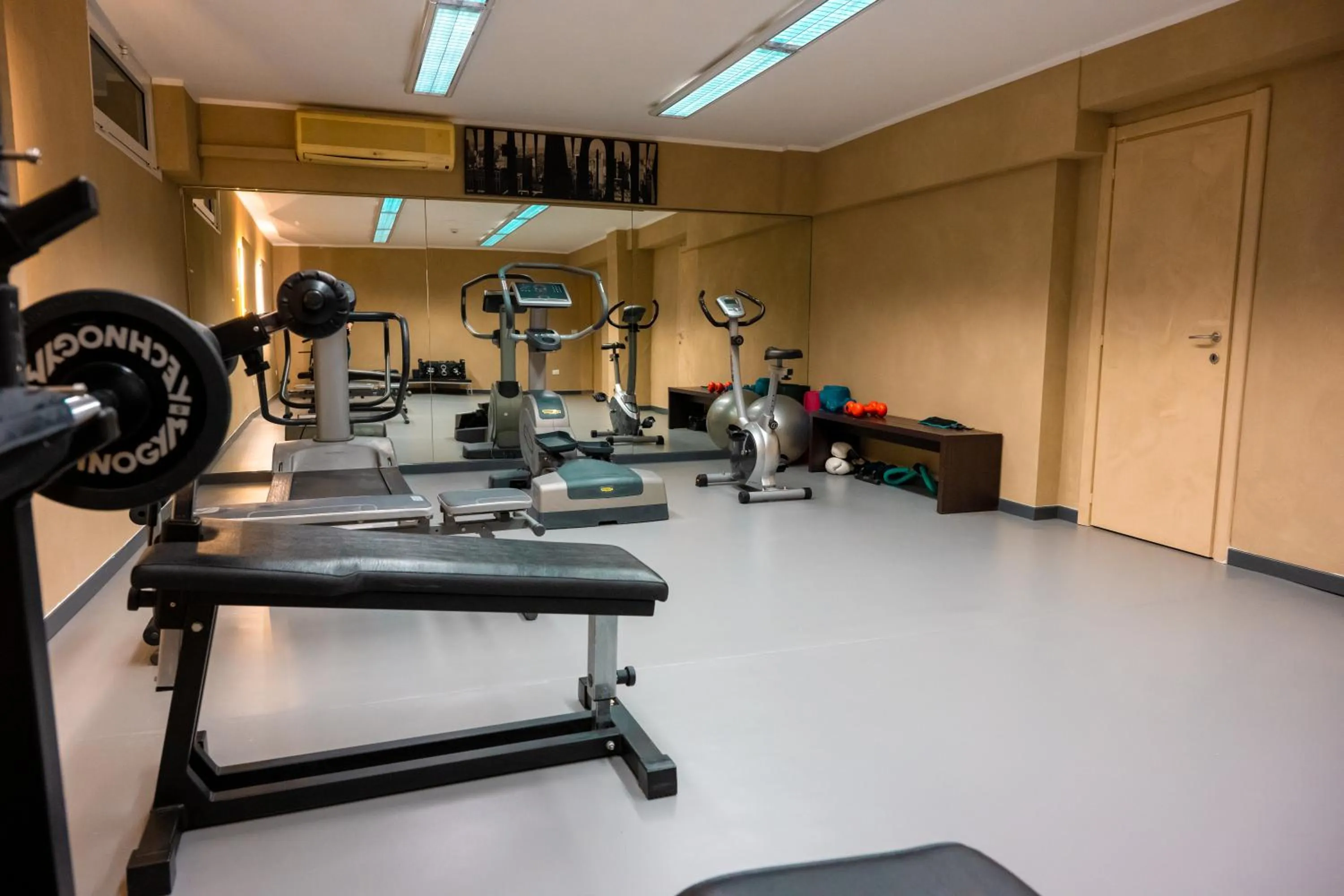 Fitness centre/facilities in Hotel Terme Pellegrini