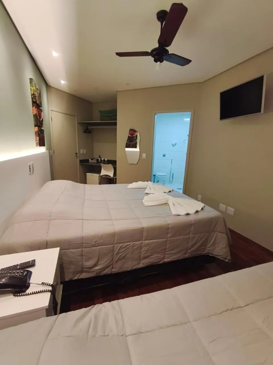 Bed in Café Palace Hotel