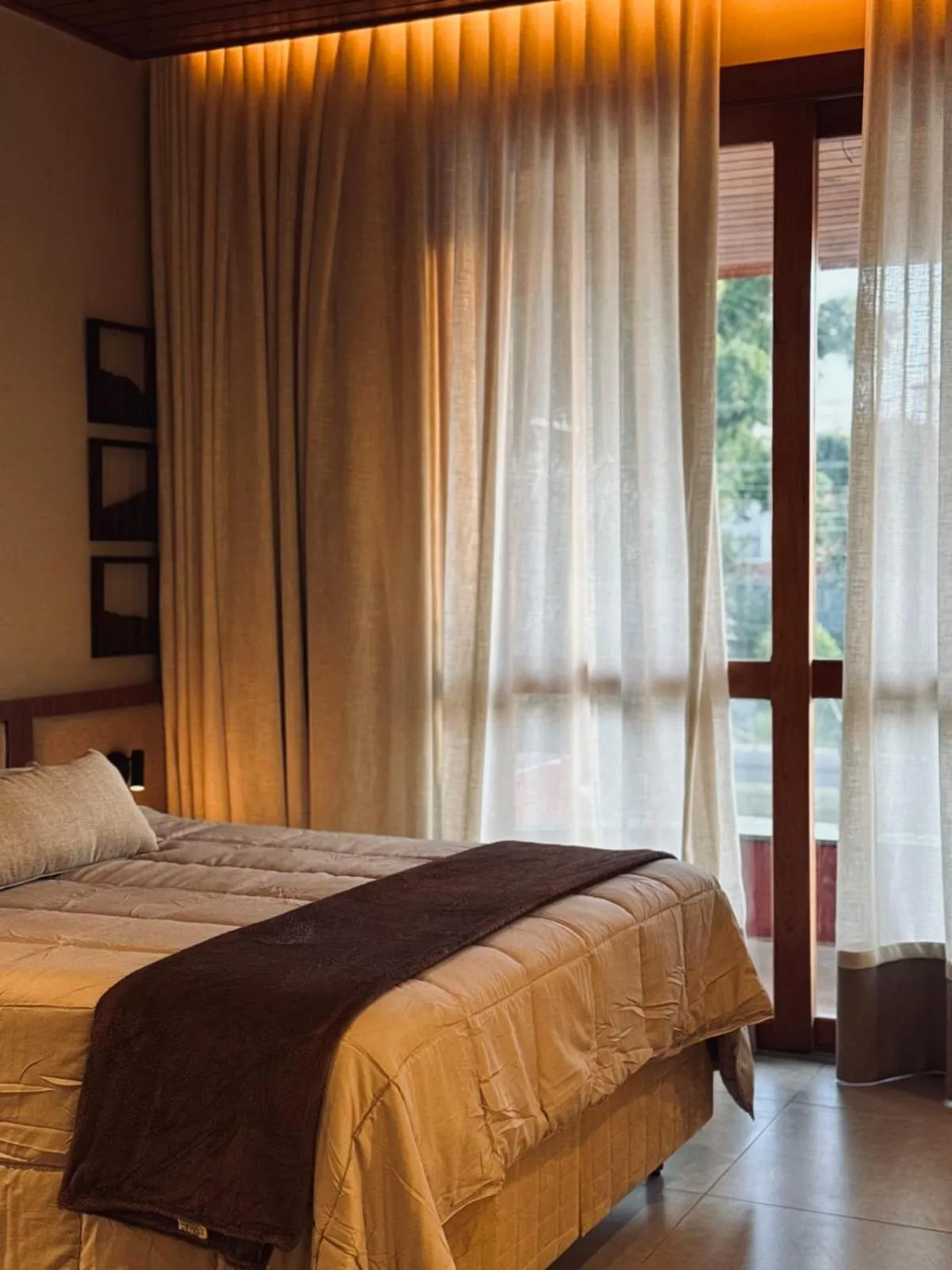 Bed in Café Palace Hotel