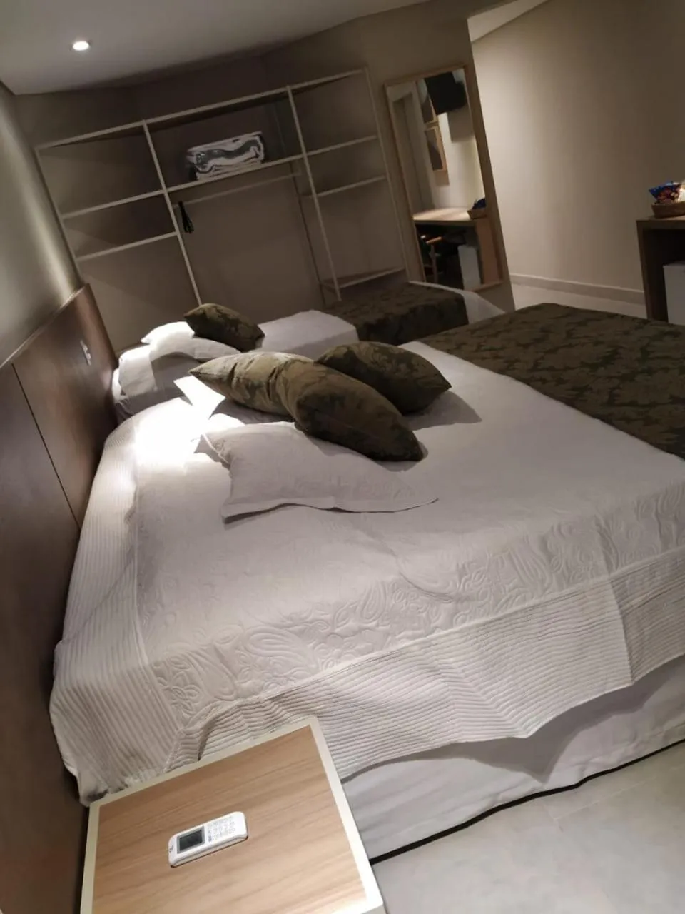 Bed in Café Palace Hotel