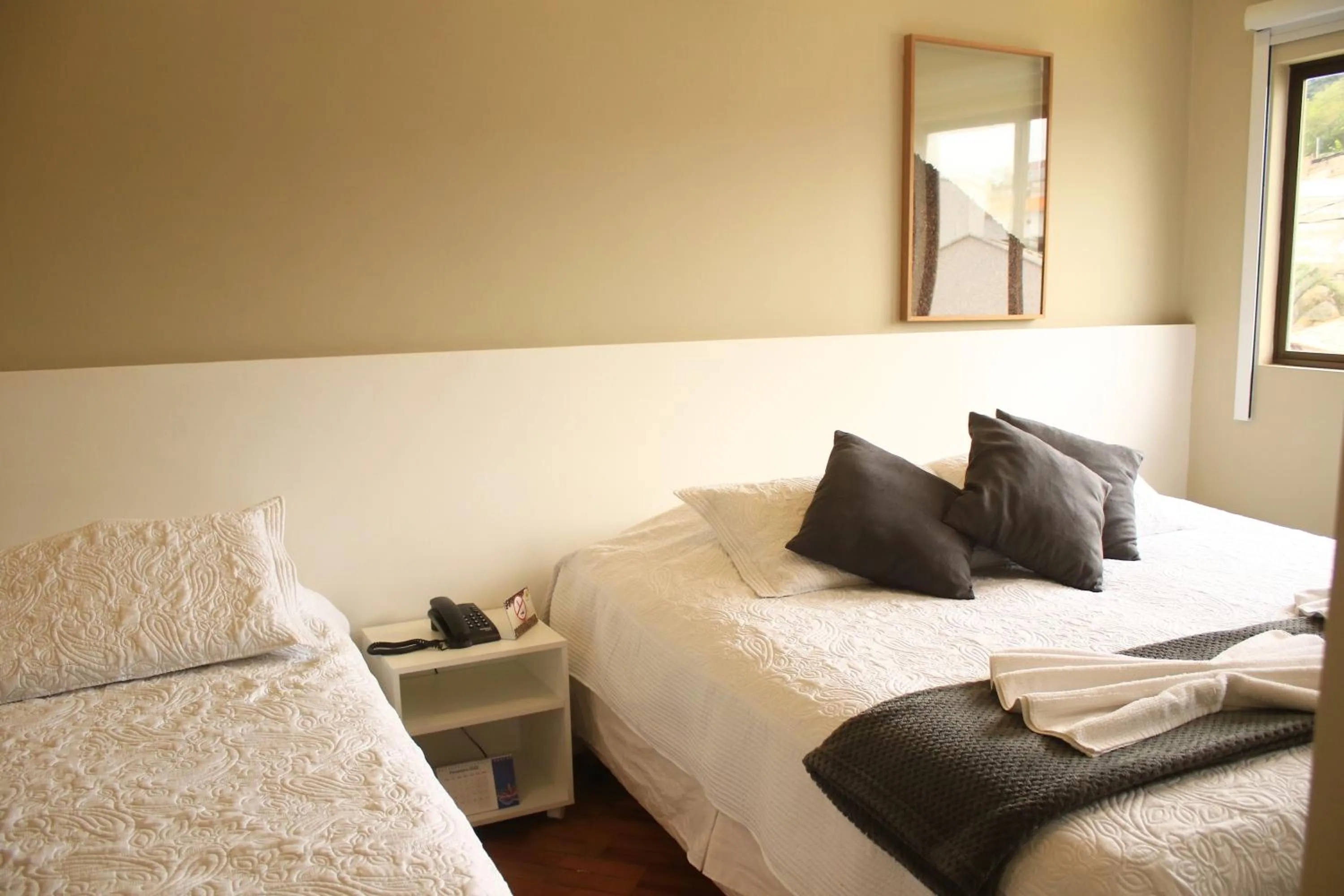 Bed in Café Palace Hotel