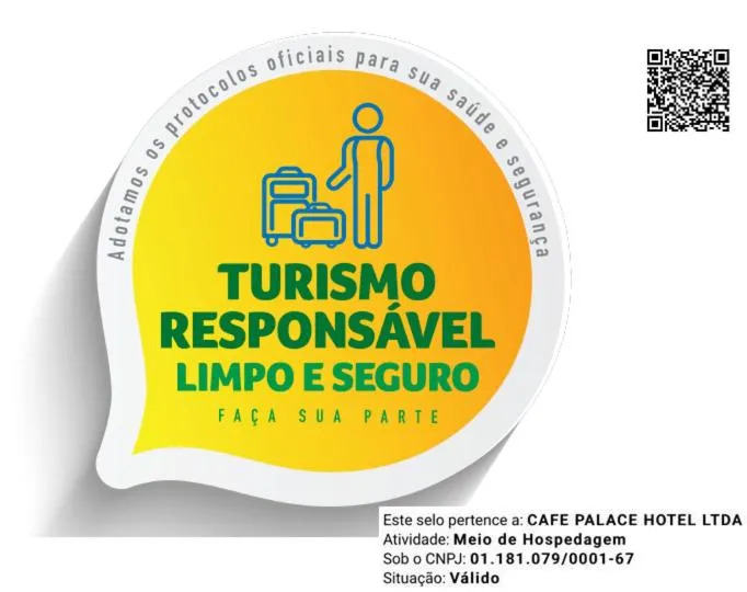 Certificate/Award in Café Palace Hotel