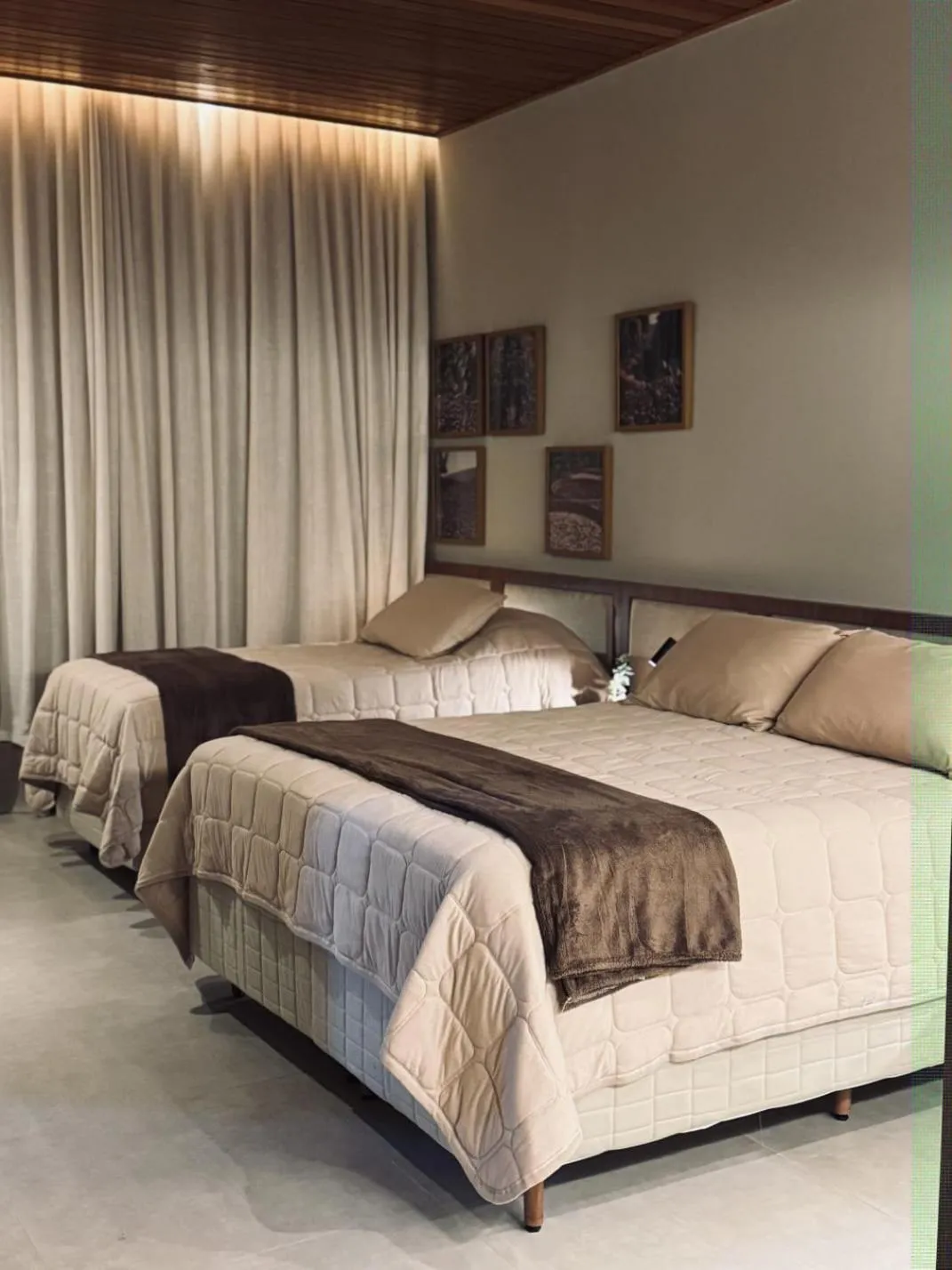 Bed in Café Palace Hotel