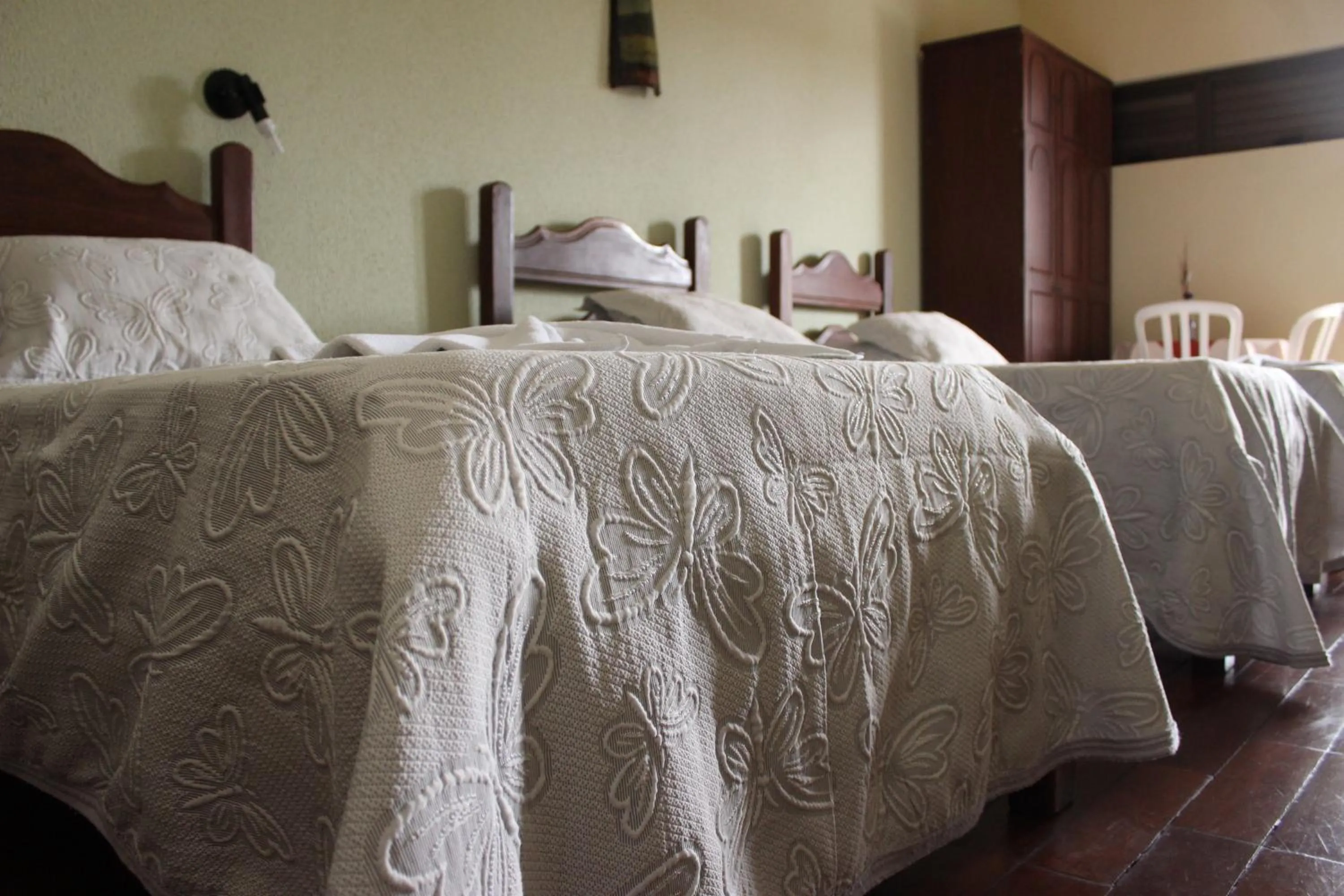 Bed in Café Palace Hotel