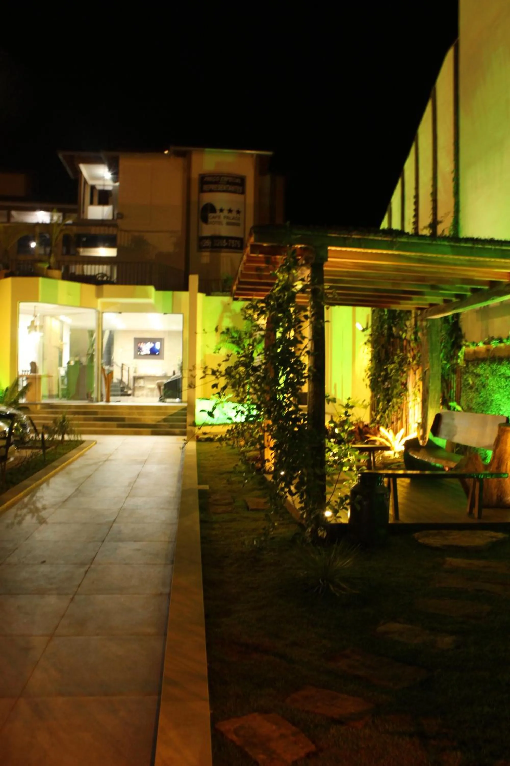 Facade/entrance in Café Palace Hotel