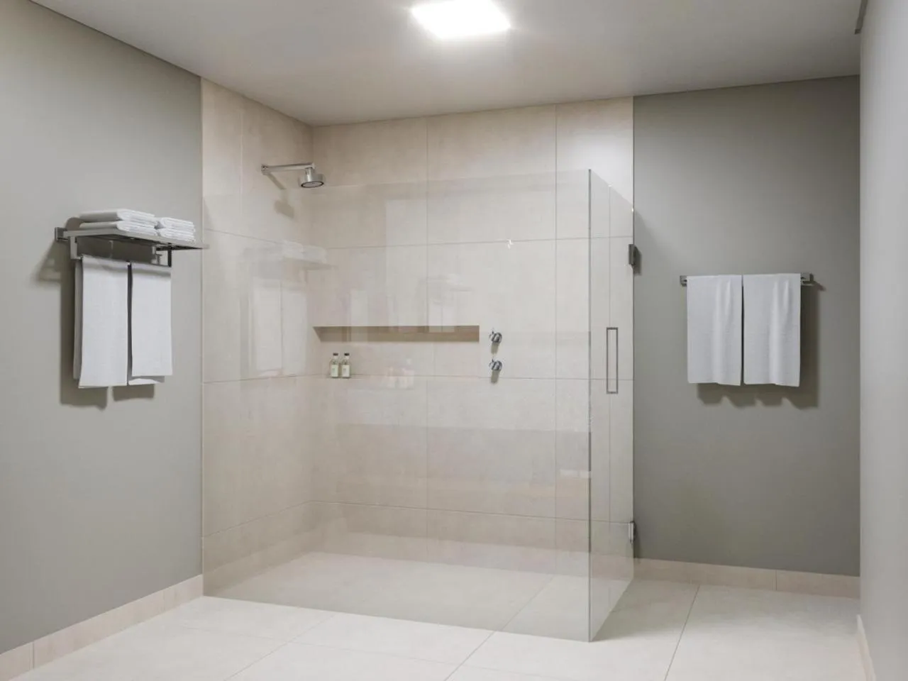 Shower in Café Palace Hotel