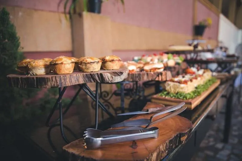 Food in Café Palace Hotel