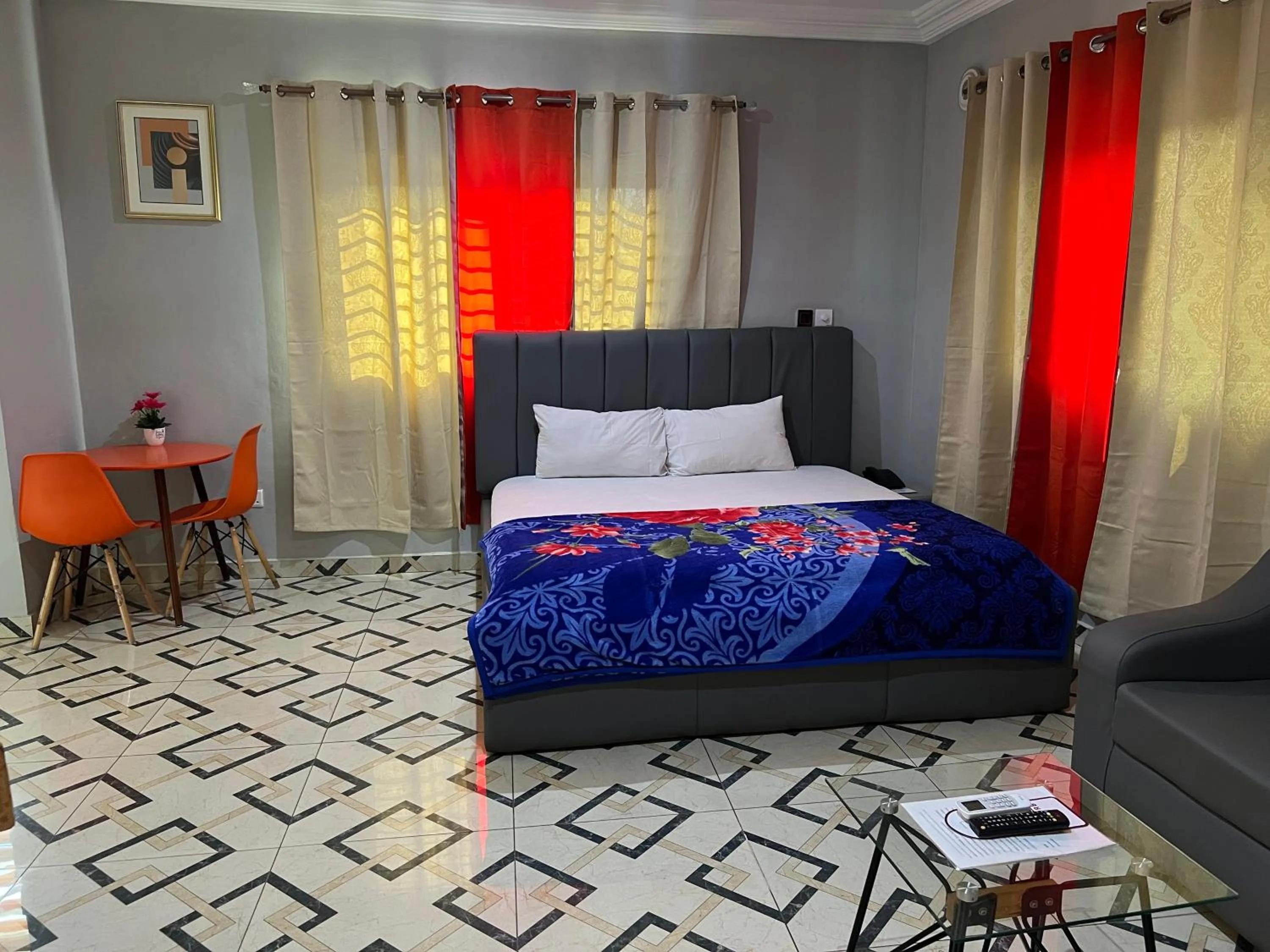 Bed in Bonsukoda Lodge