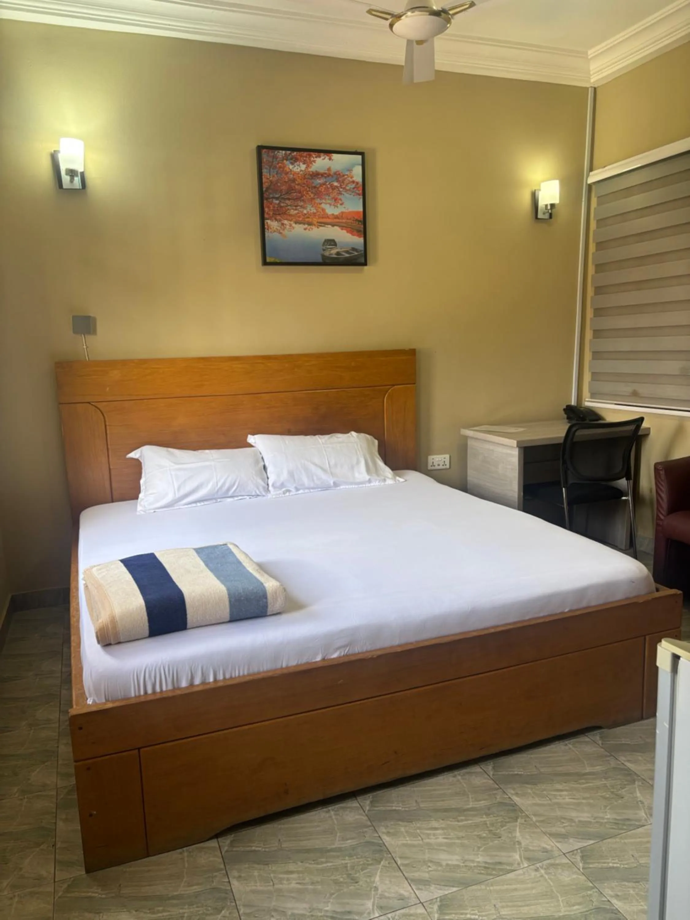 Bed in Bonsukoda Lodge