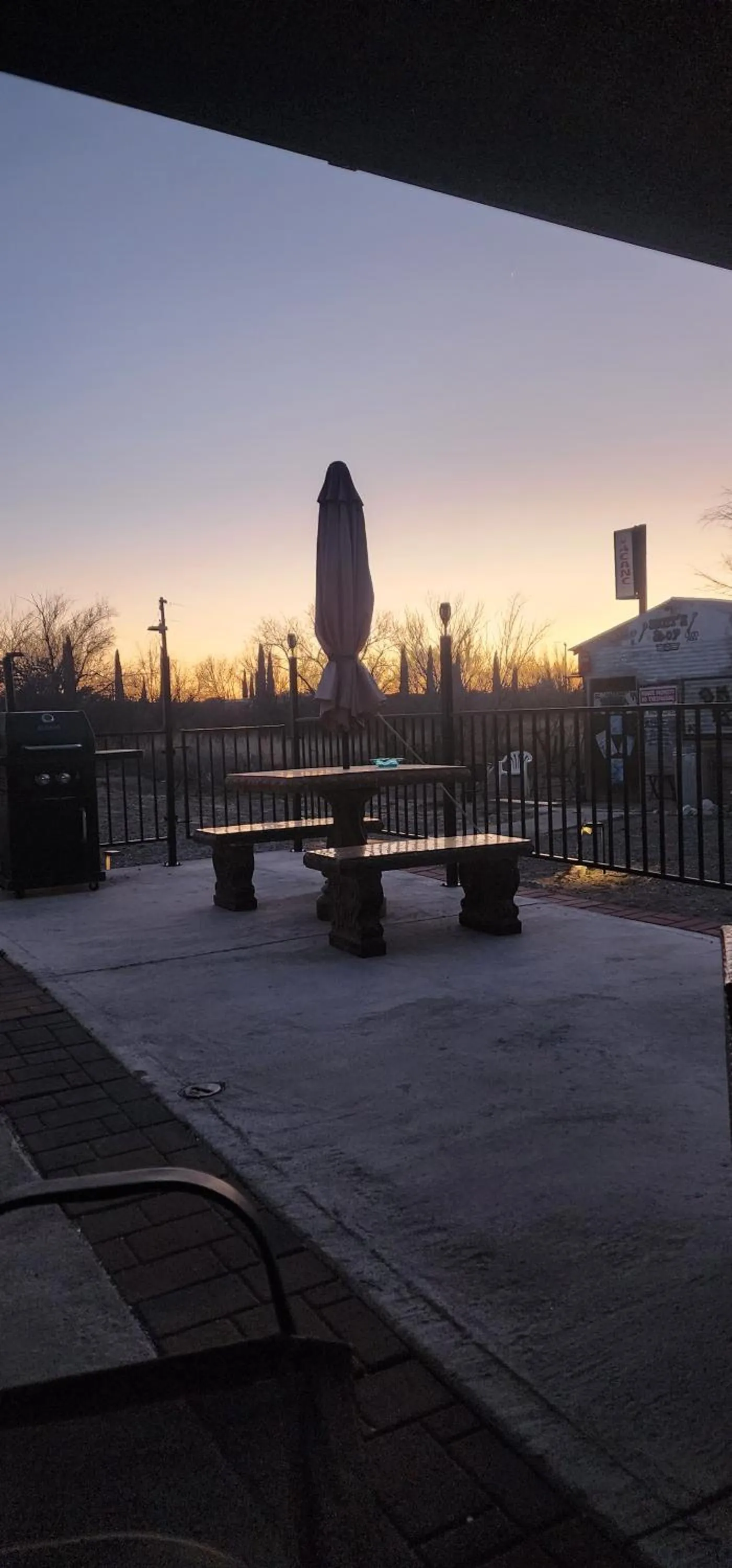 Balcony/Terrace in Rose's Motel