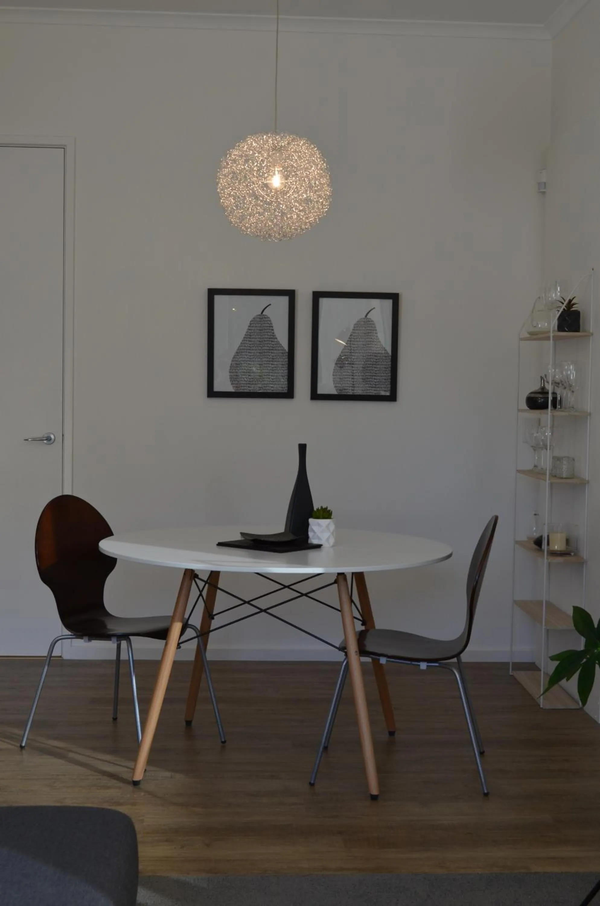 Dining area in Hilltop Apartments Phillip Island