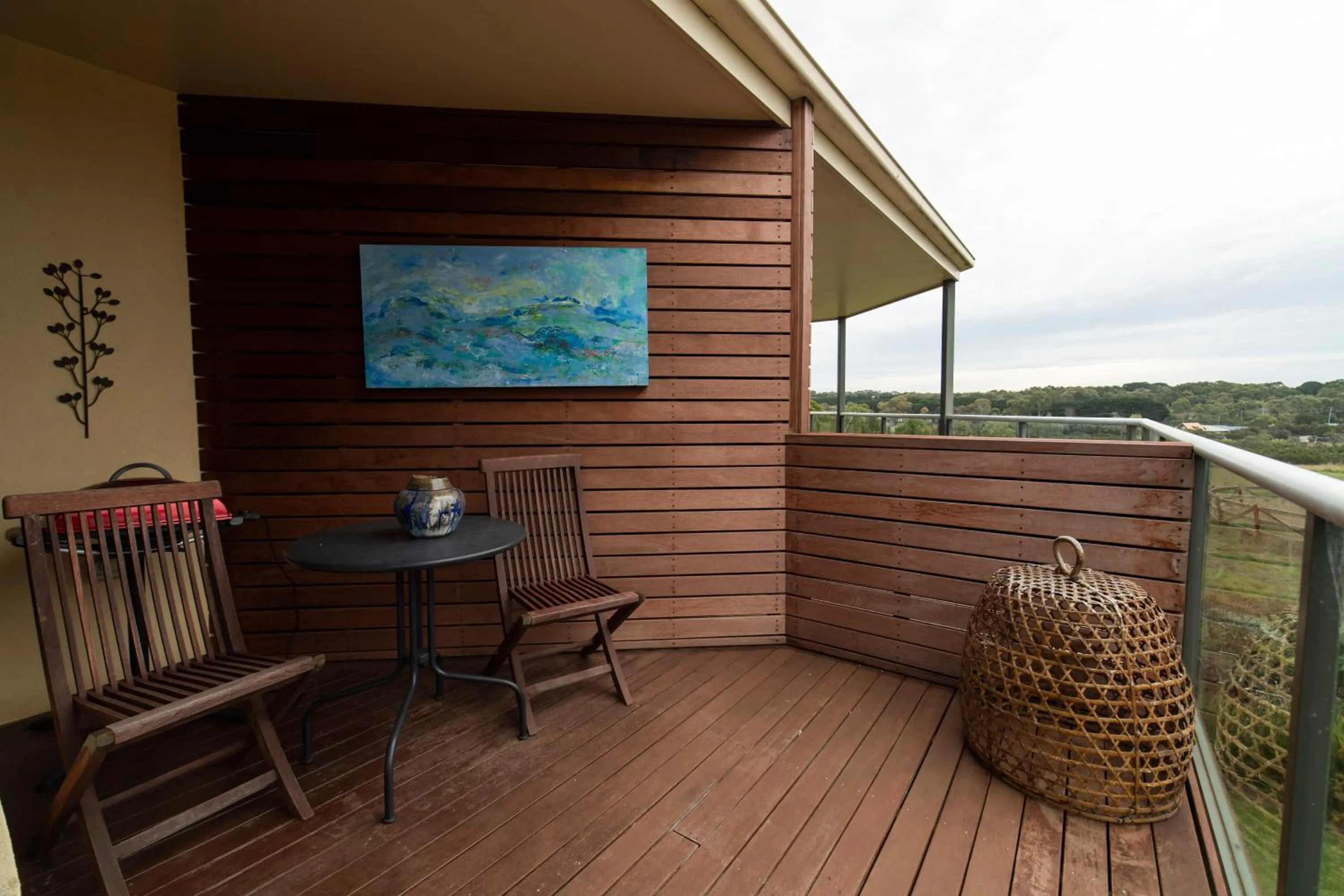 Patio in Hilltop Apartments Phillip Island