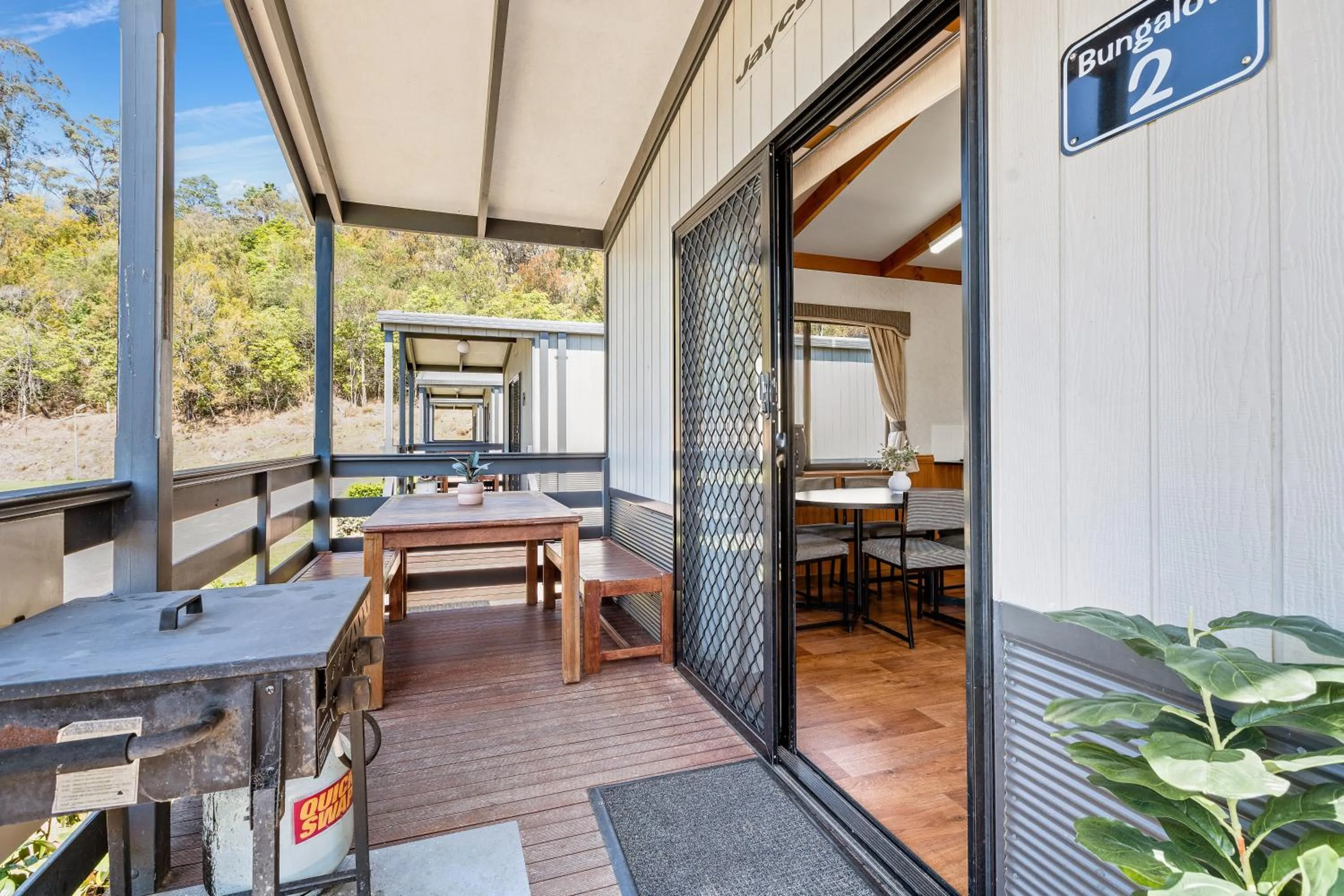 Patio in Tasman Holiday Parks - Merimbula